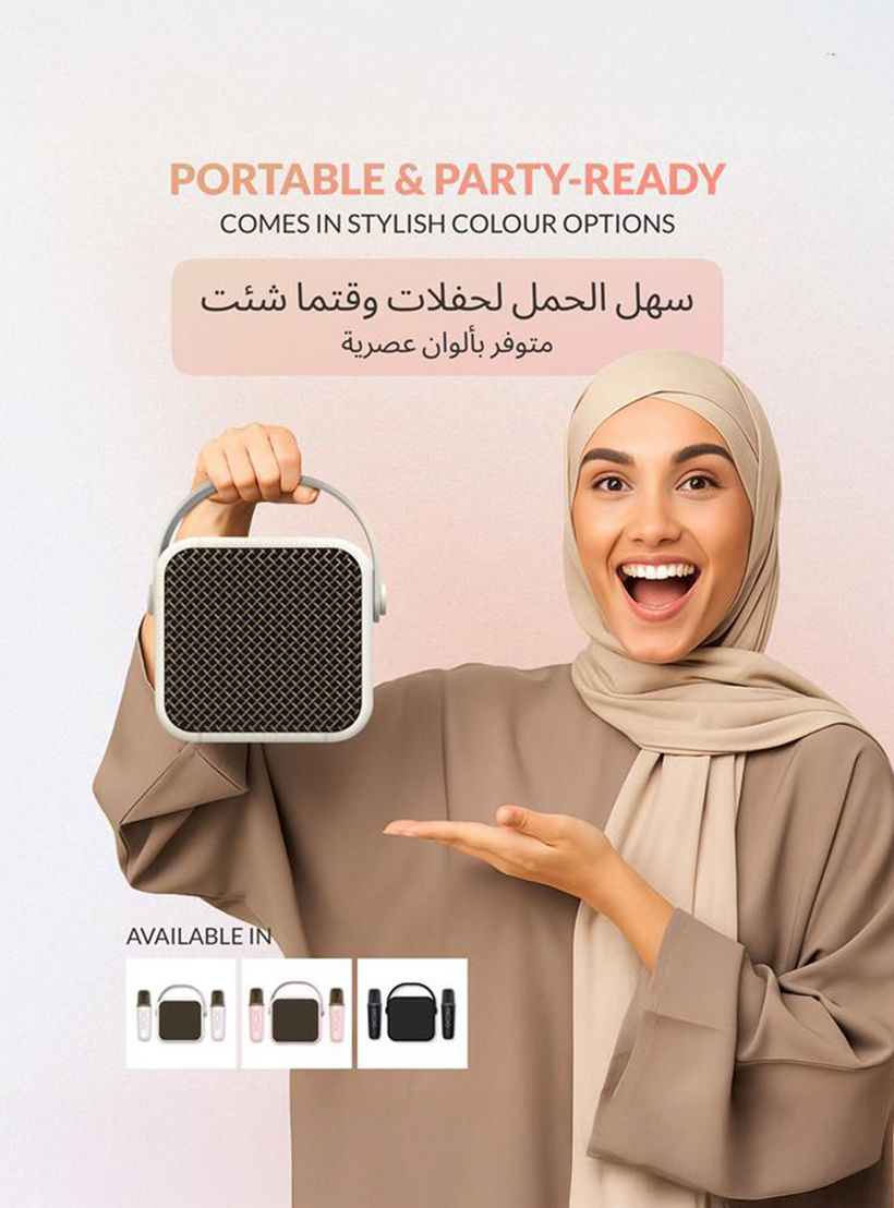 Findz Karaoke Speaker with 2 Microphones-electronics-accessories-image-17