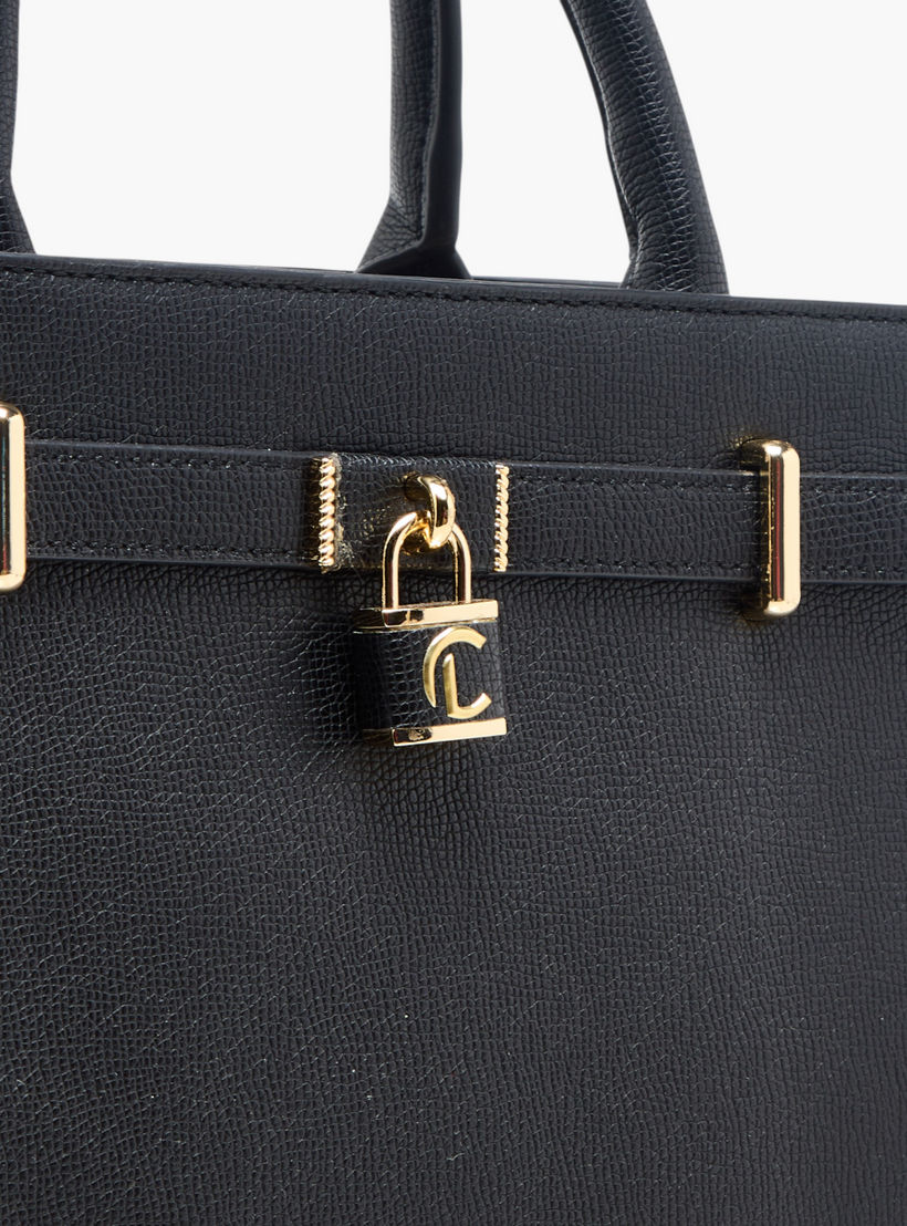 شنطة توتي سادة بمقبض مزدوج وحزام قابل للفصل من لو كونفورت-women-bagsandwallets-handbags-image-5