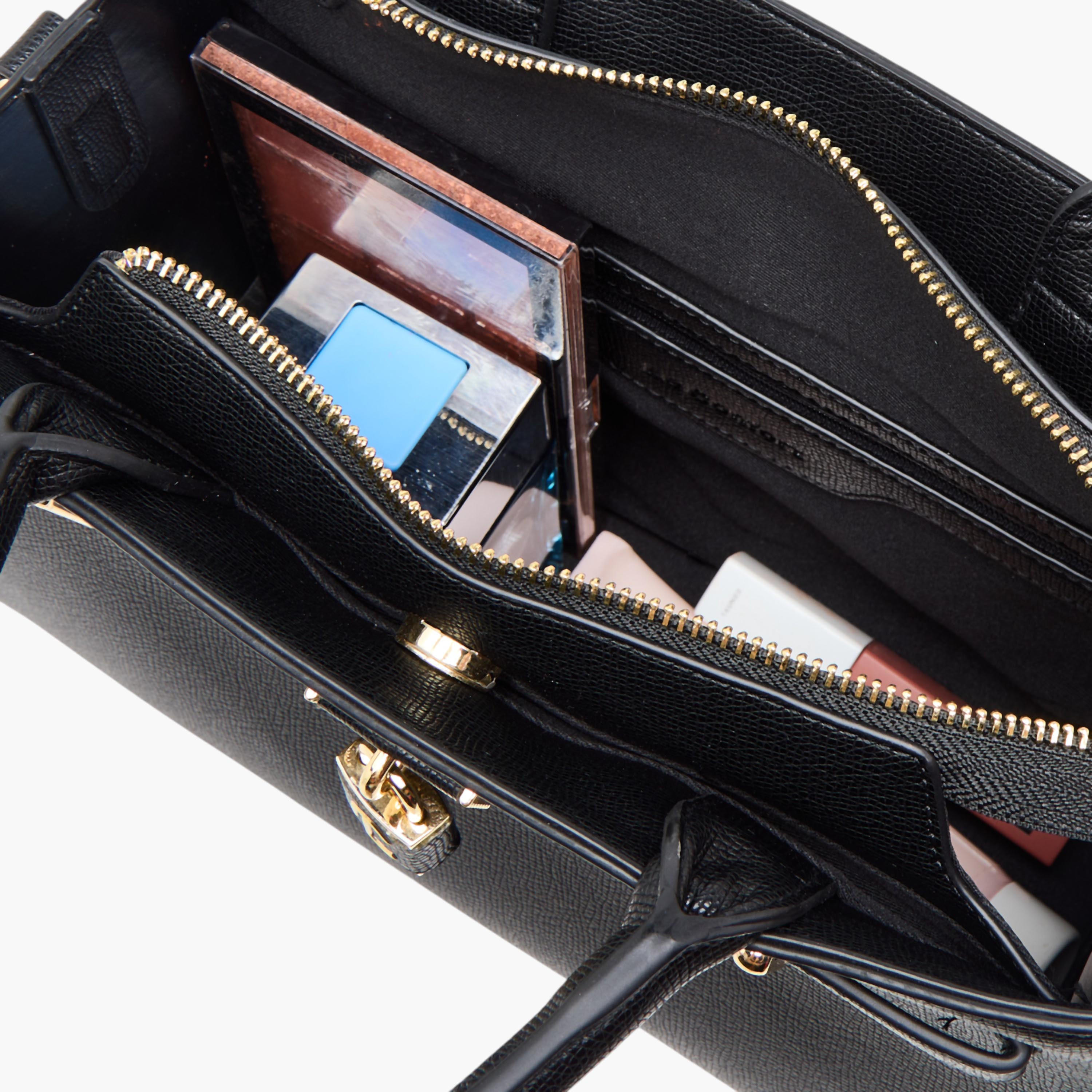 Le Confort Solid Tote Bag with Double Handles and Detachable Strap-women-bagsandwallets-handbags-image-9