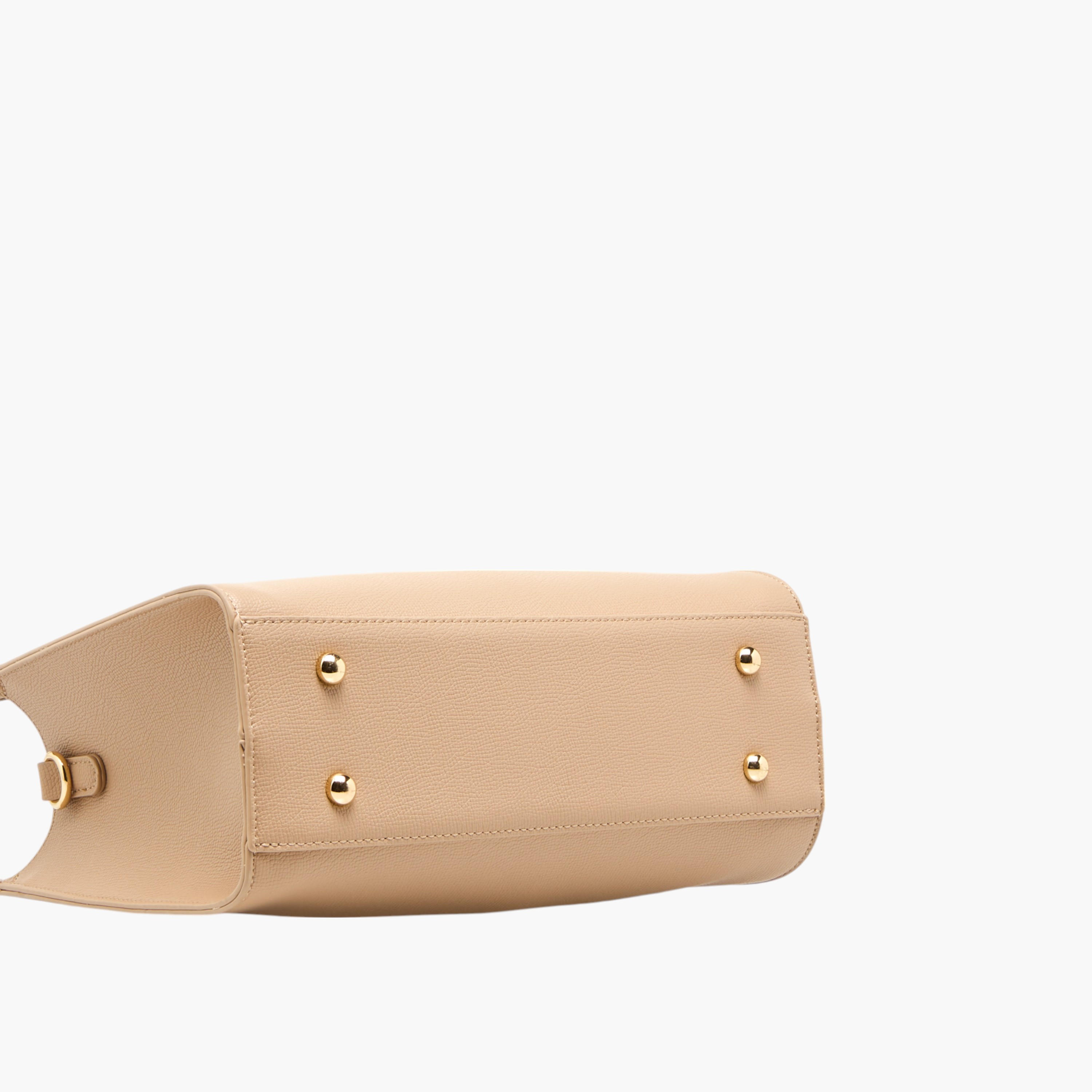 شنطة توتي سادة بمقبض مزدوج وحزام قابل للفصل من لو كونفورت-women-bagsandwallets-handbags-image-7