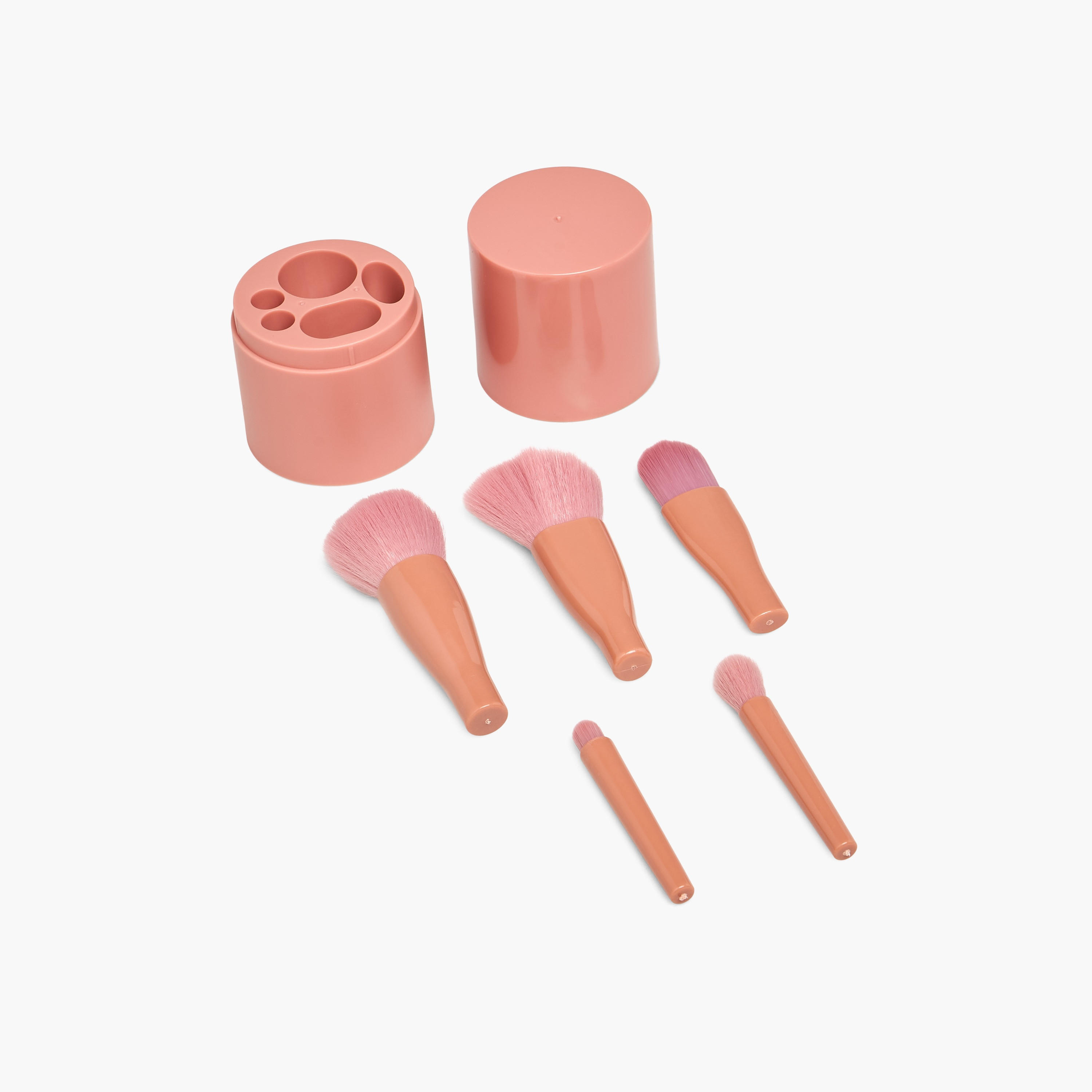 فرش مكياج مع حامل من جلو - مجموعة 5 قطع-beautyandpersonalcare-makeup-brushesandaccessories-brushes-image-1