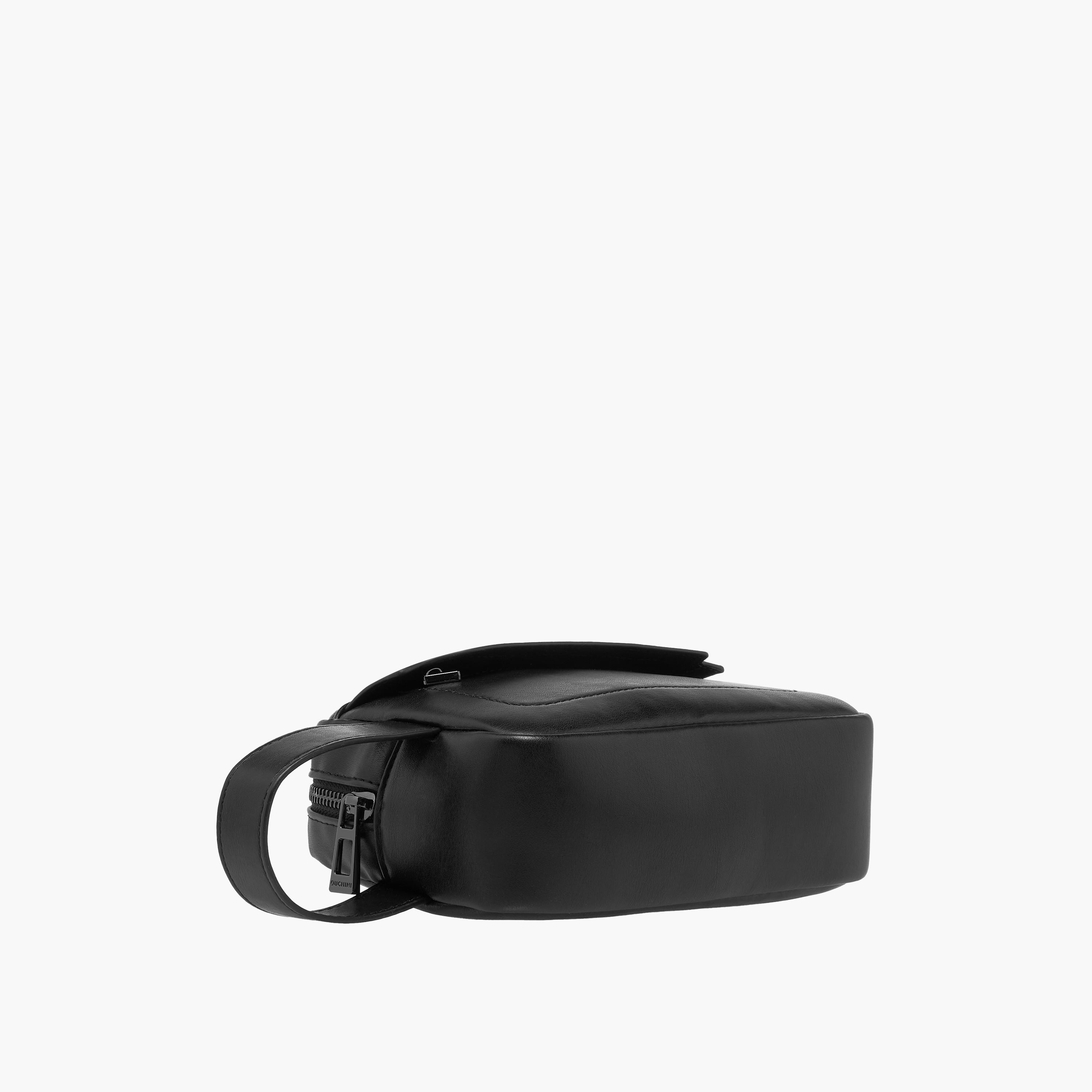 Duchini Solid Pouch with Zip Closure-men-bags-image-7