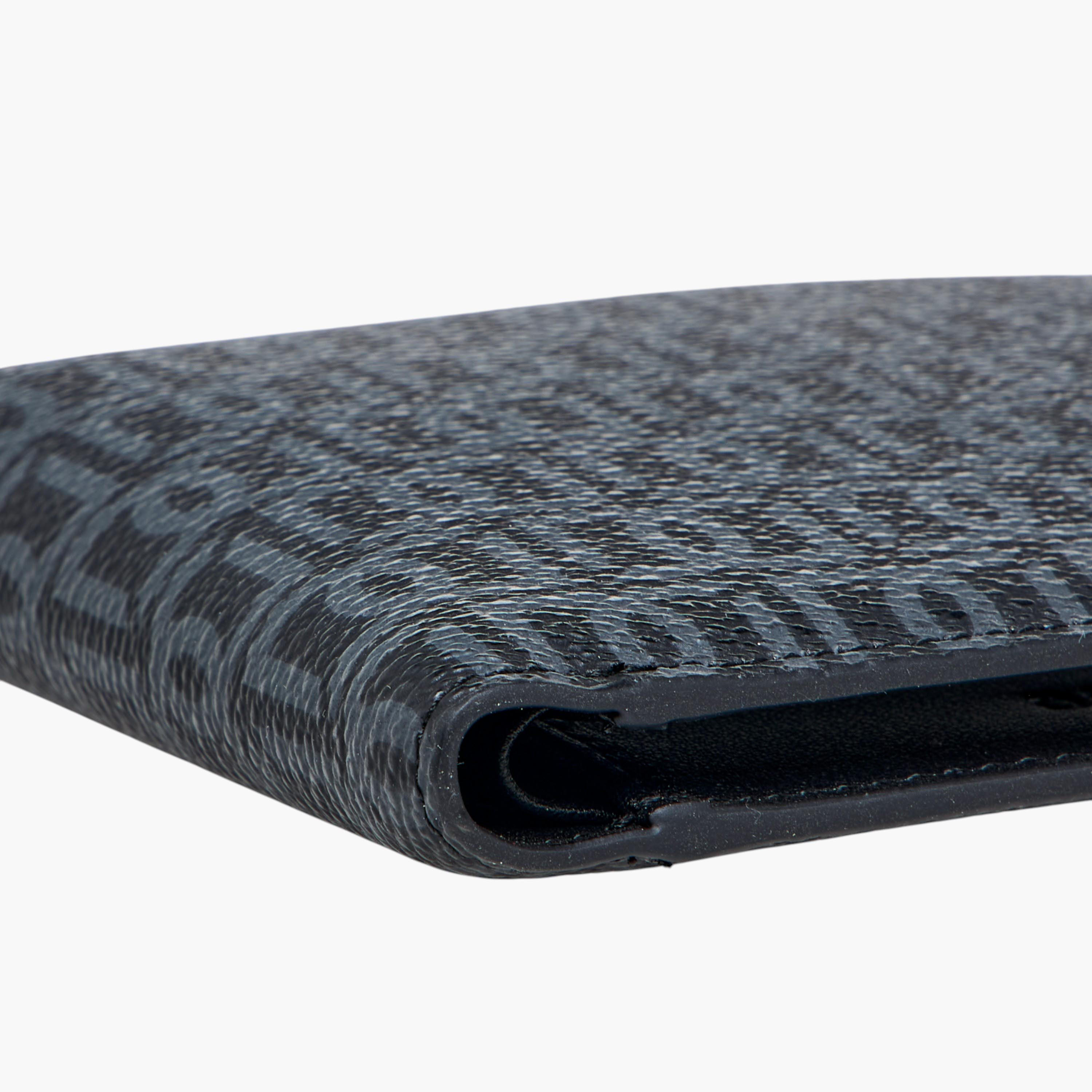 Duchini Monogram Print Bi-Fold Wallet-men-beltsandwallets-wallets-image-3