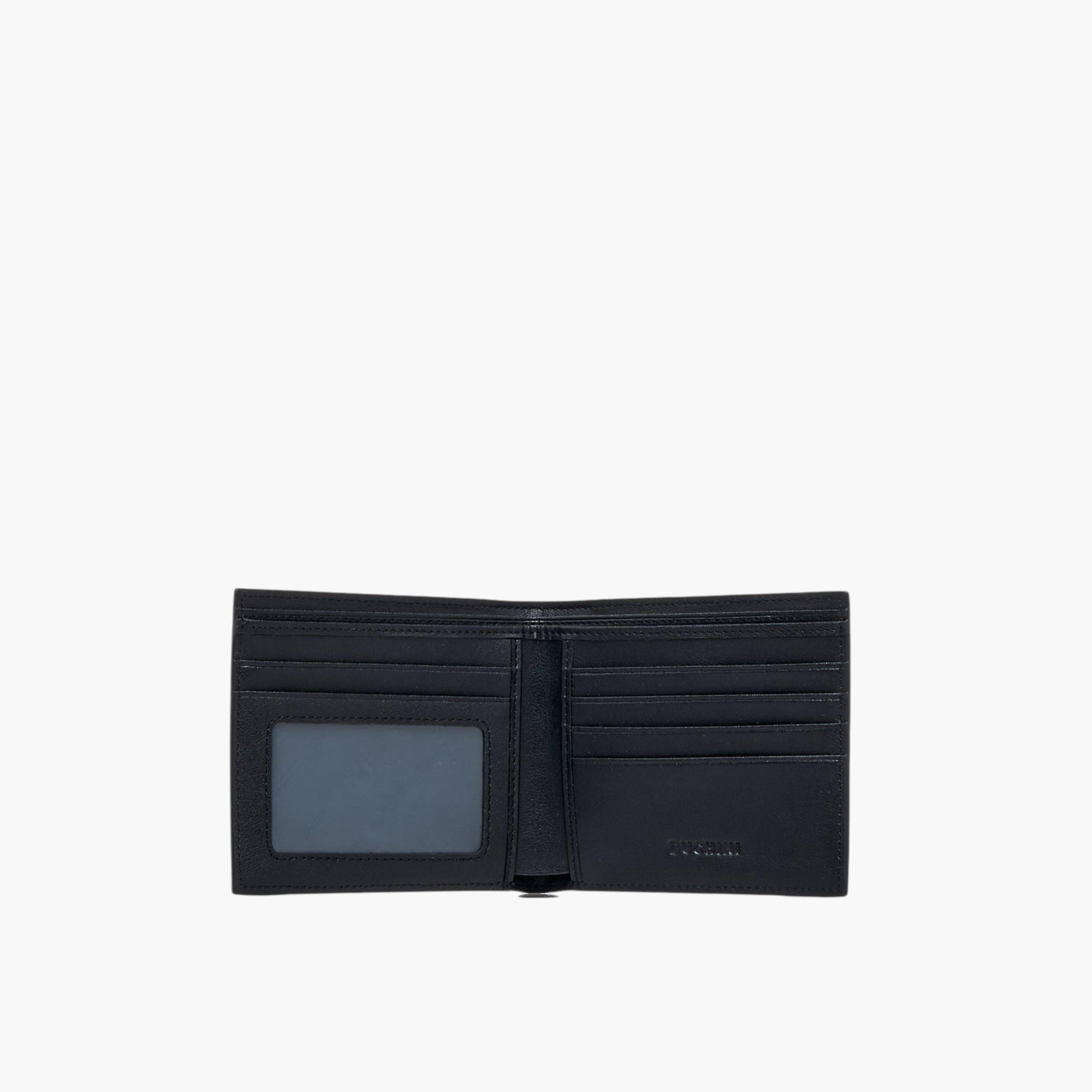 Duchini Monogram Print Bi-Fold Wallet-men-beltsandwallets-wallets-image-5