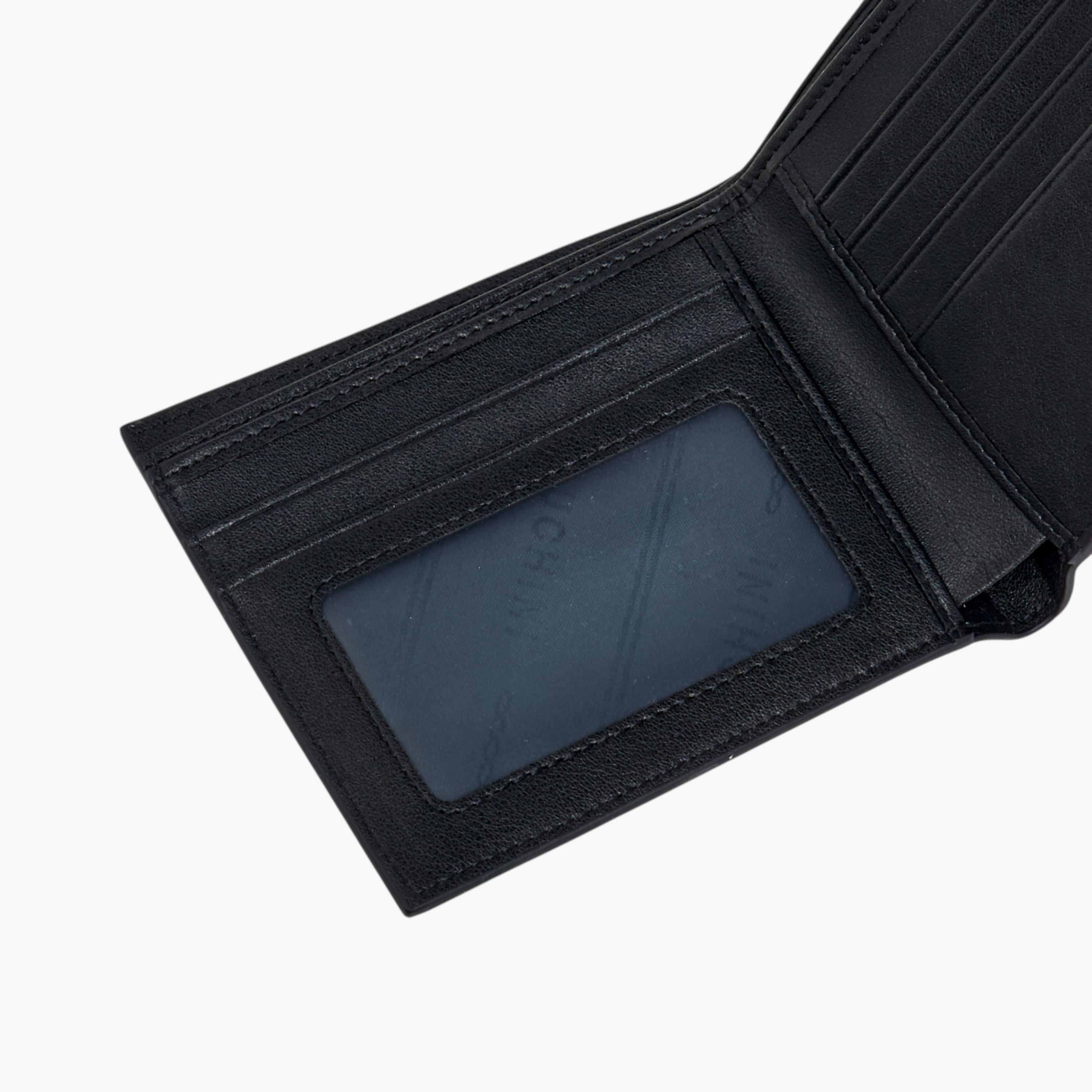 Duchini Monogram Print Bi-Fold Wallet-men-beltsandwallets-wallets-image-6