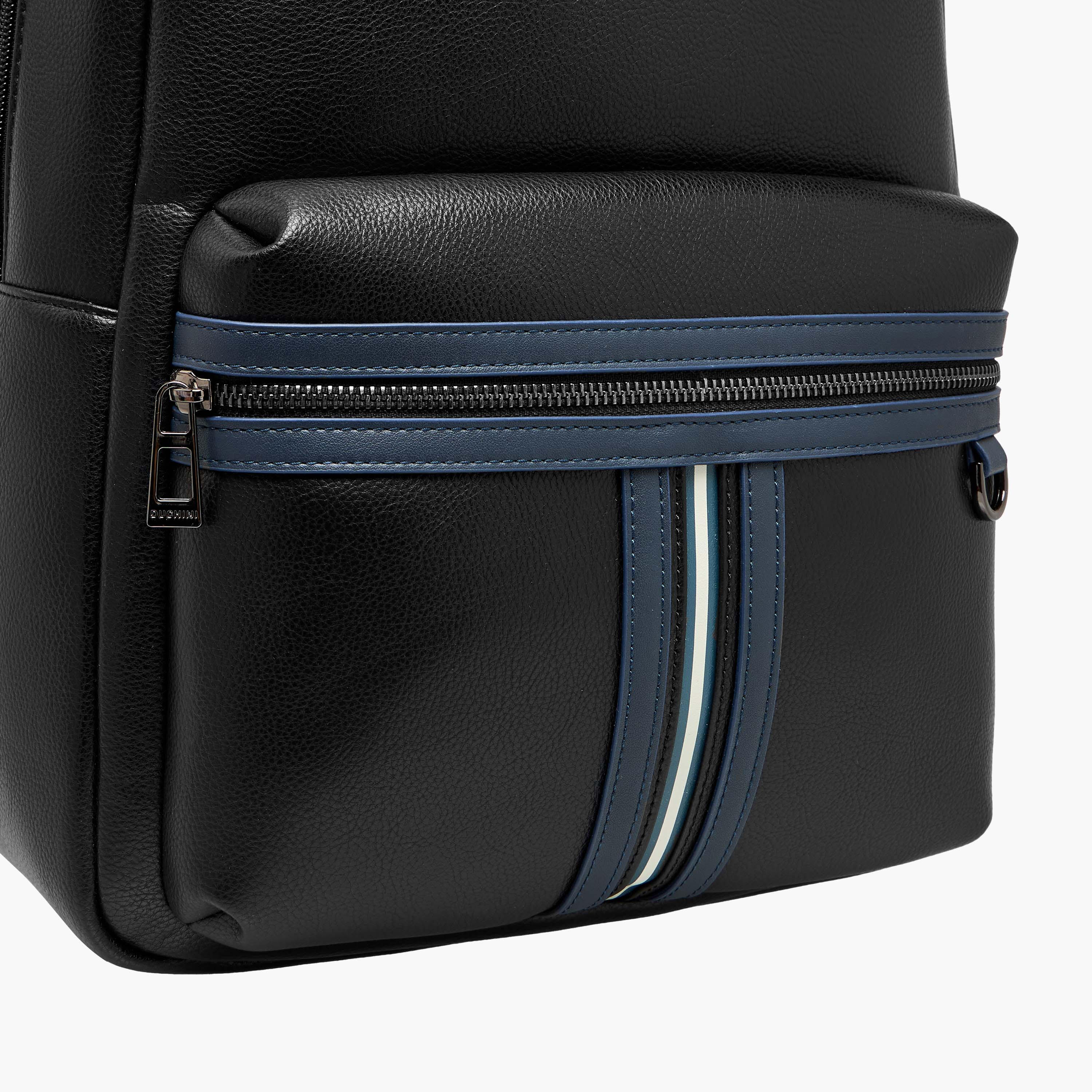 شنطة ظهر مقلمة بسحاب إغلاق من دوتشيني - 31x17x43 سم-men-bags-image-6