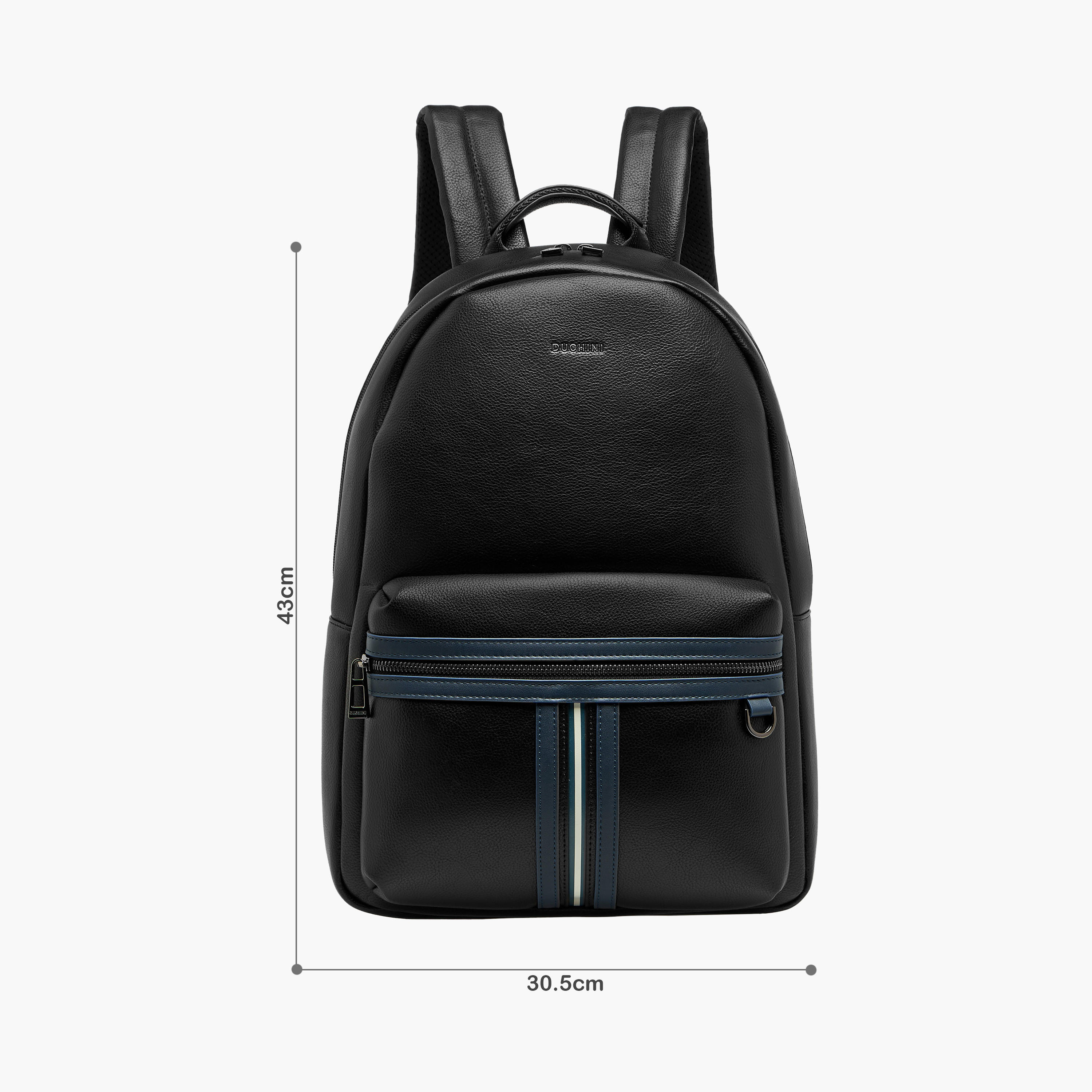 شنطة ظهر مقلمة بسحاب إغلاق من دوتشيني - 31x17x43 سم-men-bags-image-2