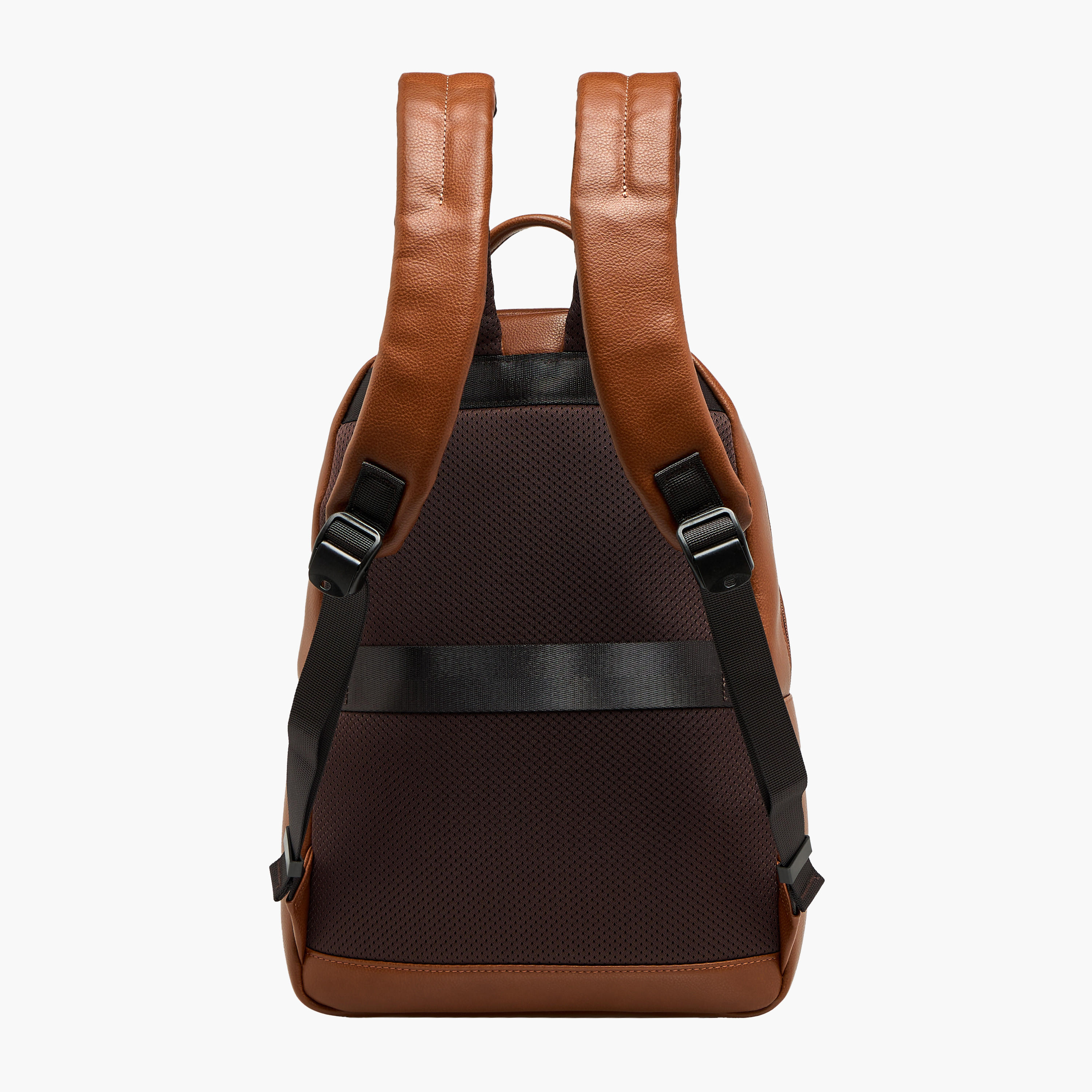 Duchini Striped Backpack with Zip Closure - 31x17x43 cm-men-bags-image-4