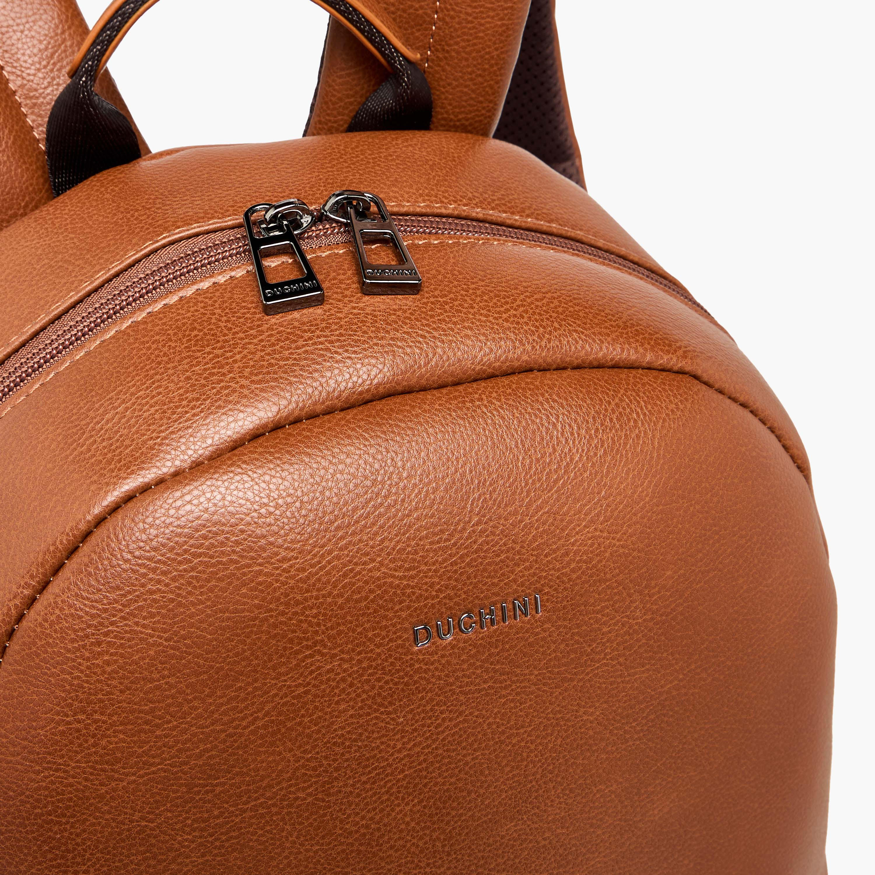شنطة ظهر مقلمة بسحاب إغلاق من دوتشيني - 31x17x43 سم-men-bags-image-5