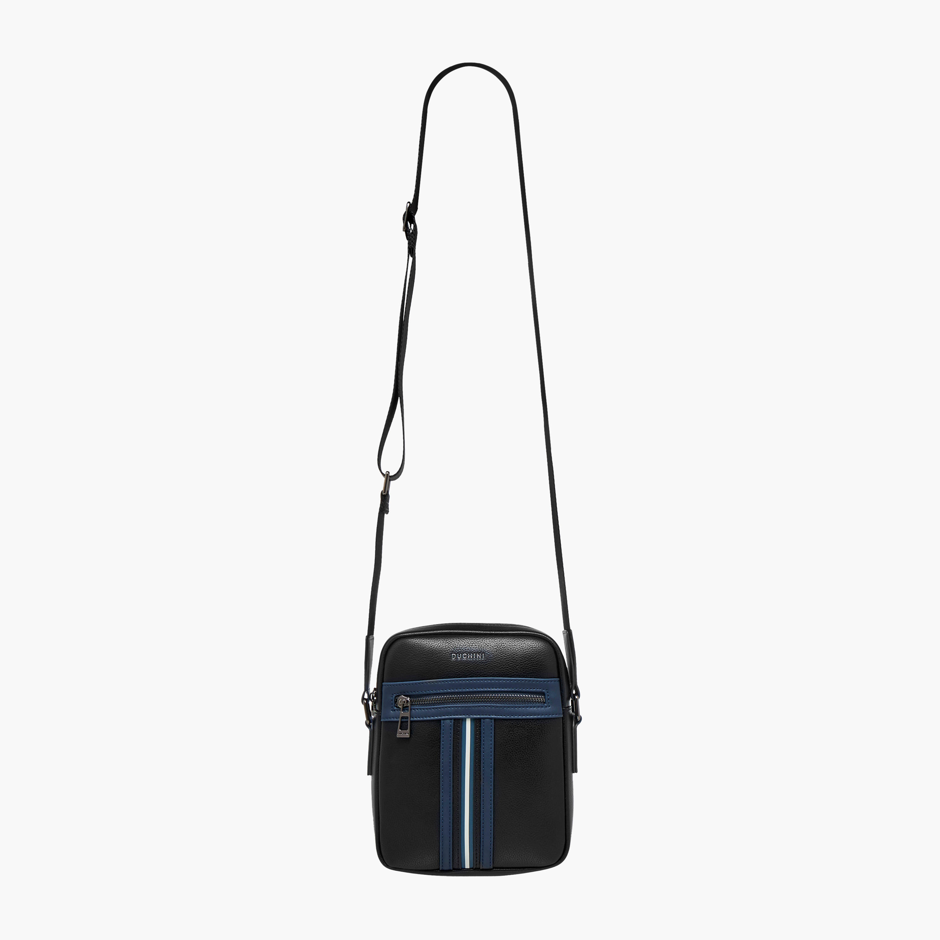 شنطة كروس بودي مقلمة بحزام قابل للتعديل من دوتشيني-men-bags-image-6