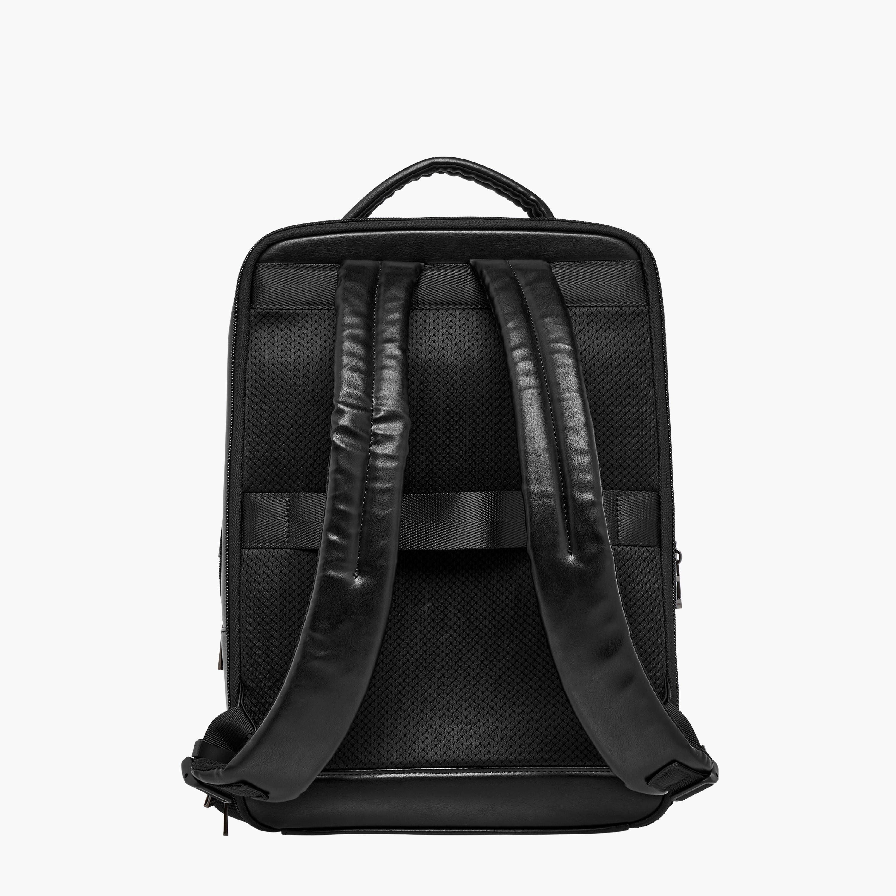 شنطة ظهر سادة بمقبض علوي وسحاب إغلاق من دوتشيني - 31x17x43 سم-men-bags-image-4