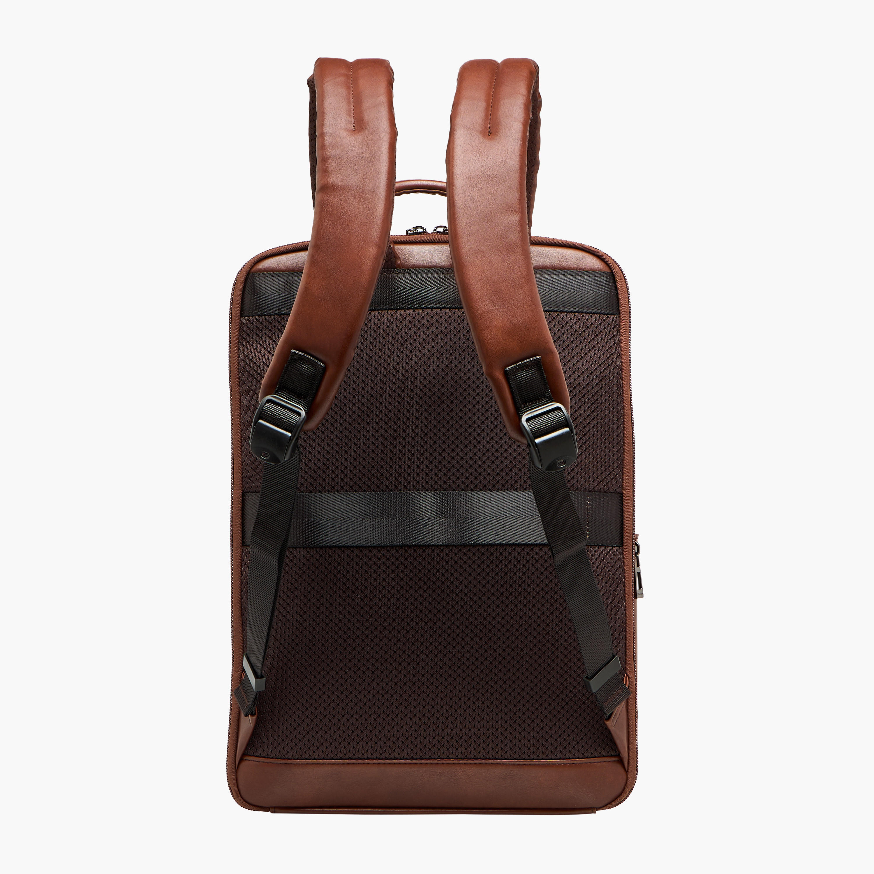 Duchini Solid Backpack with Top Handle and Zip Closure - 31x17x43 cm-men-bags-image-4