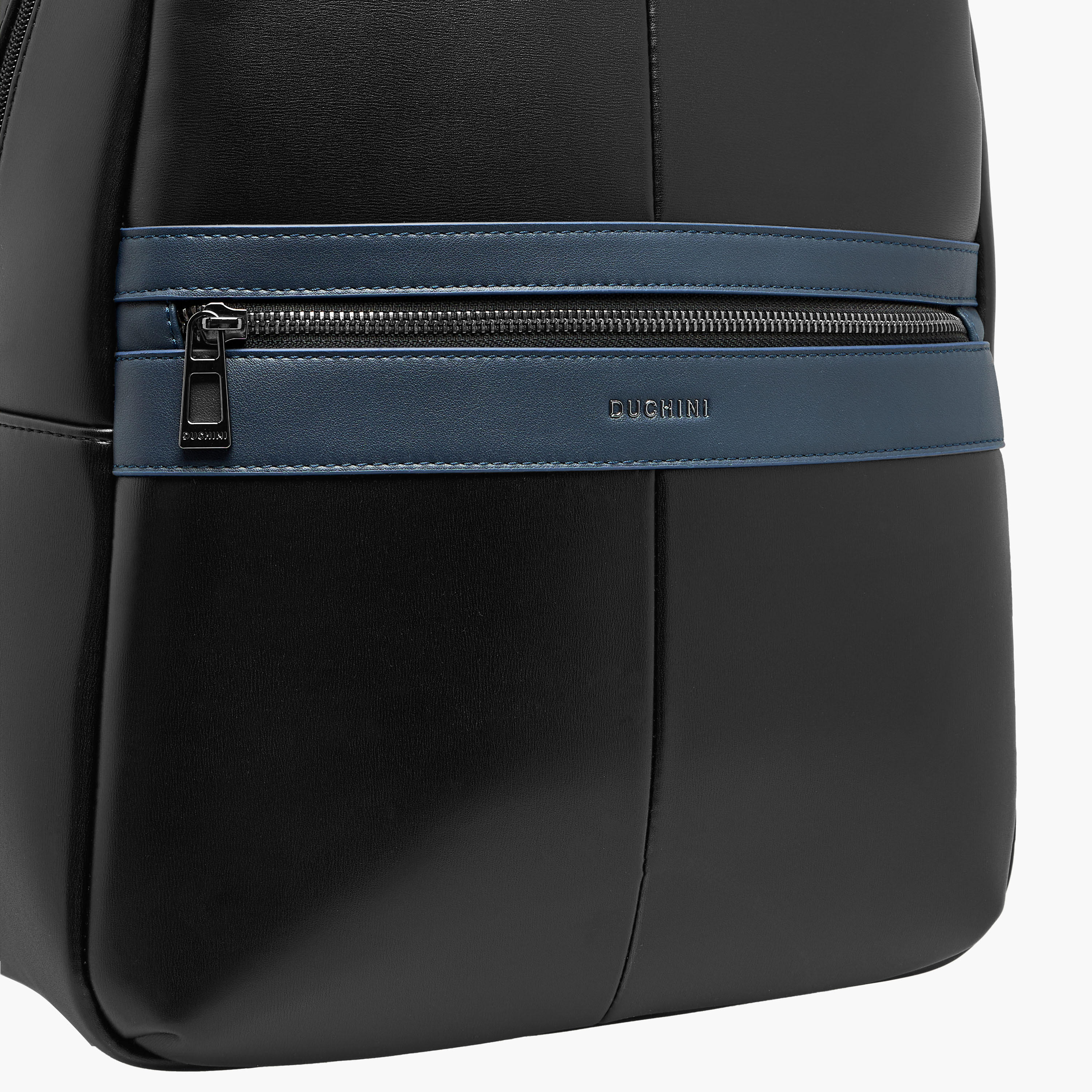 Duchini Solid Backpack with Adjustable Straps and Zip Closure - 31x17x43 cm-men-bags-image-6