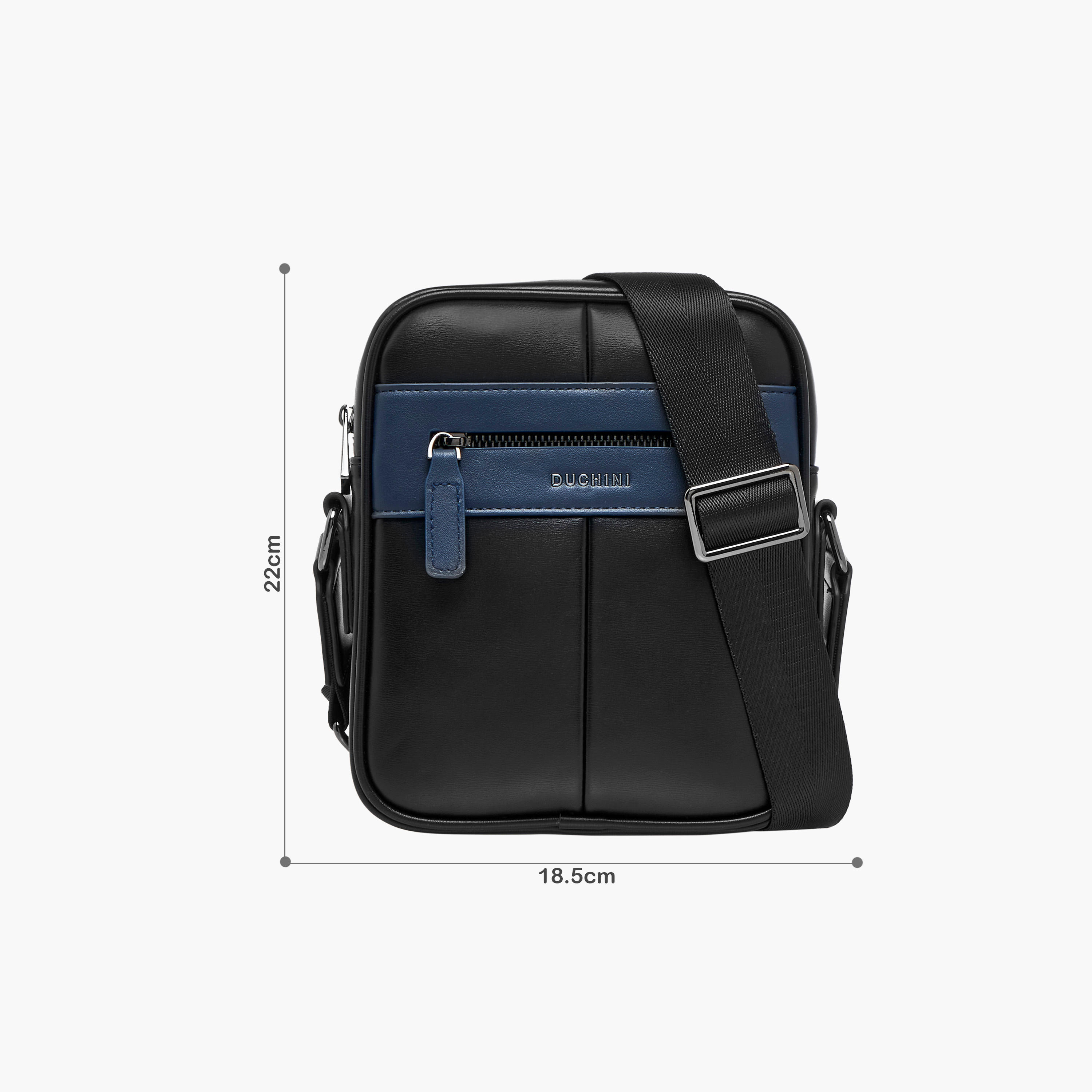 شنطة كروس بودي متينة بحزام قابل للتعديل من دوتشيني-men-bags-image-2