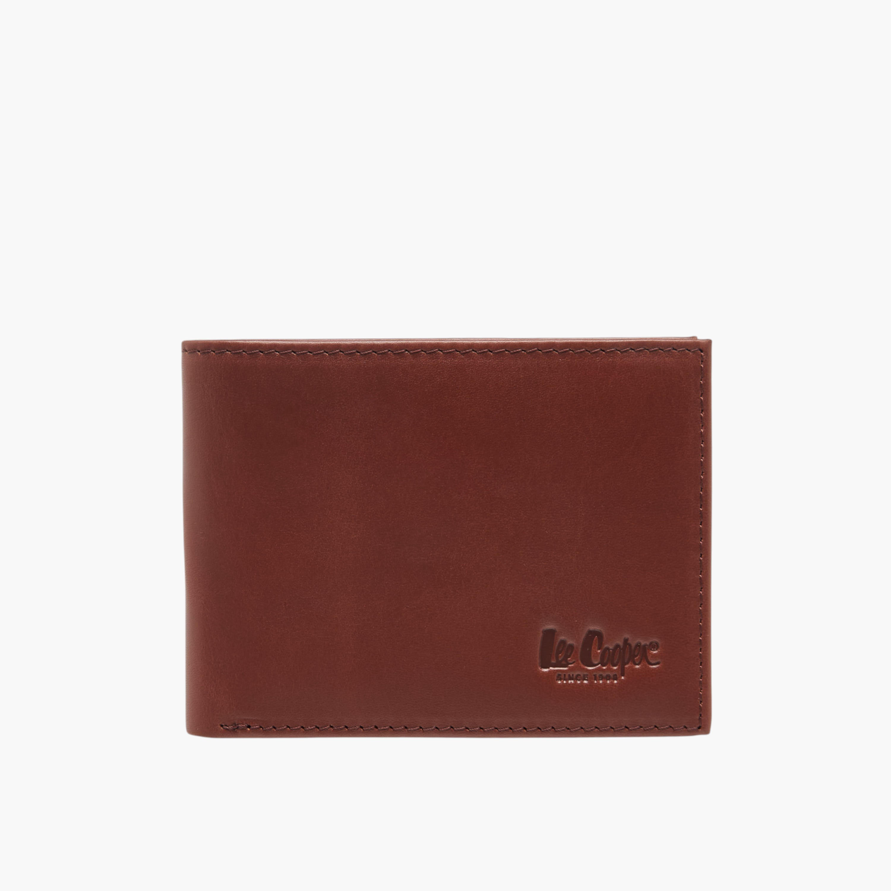 Lee Cooper Solid Bi-Fold Wallet-men-beltsandwallets-wallets-image-1