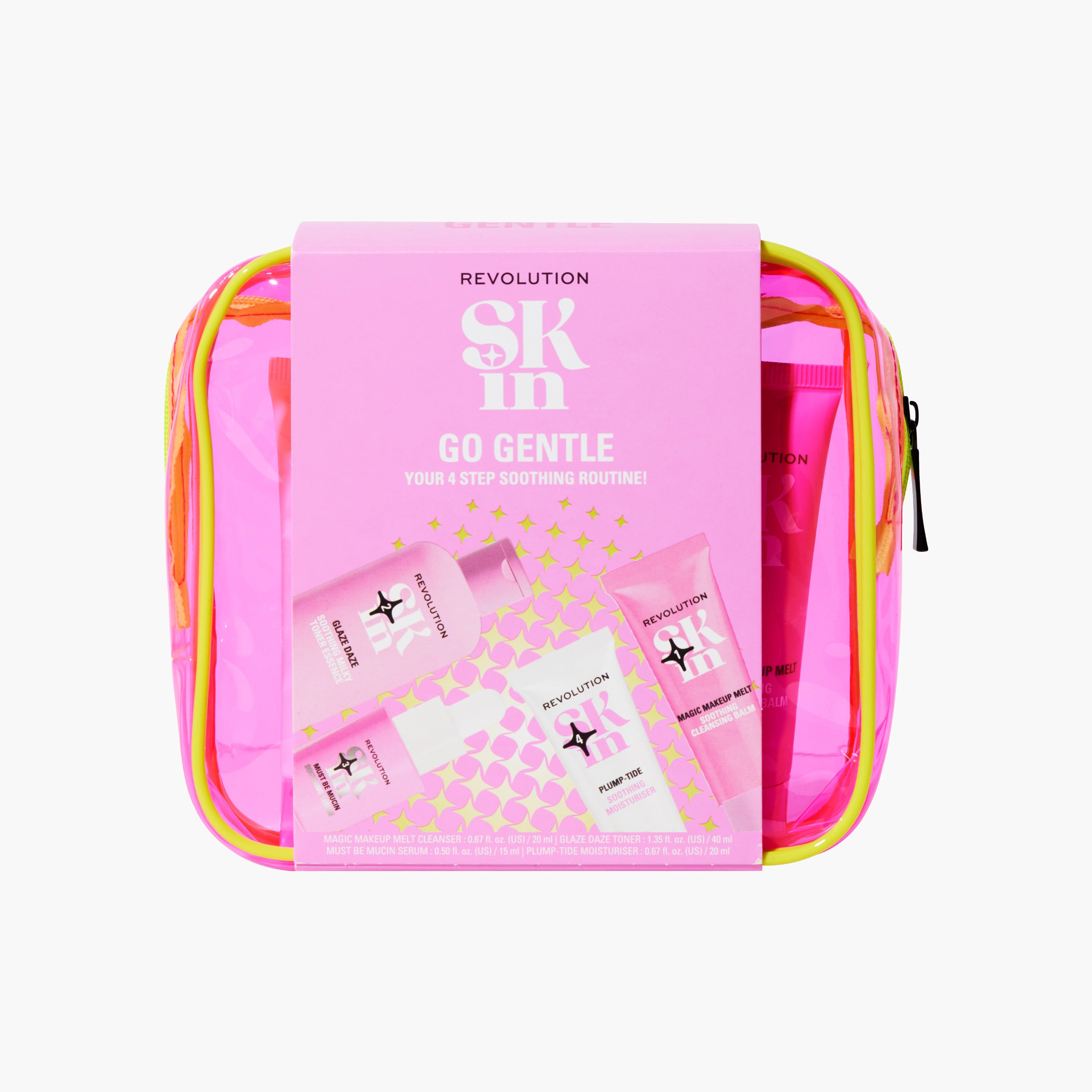 مجموعة العناية بالبشرة المهدئة من أربع خطوات من ميك أب ريفوليوشن-beautyandpersonalcare-kbeauty-skin-cleansers-facewashandcleansers-image-1