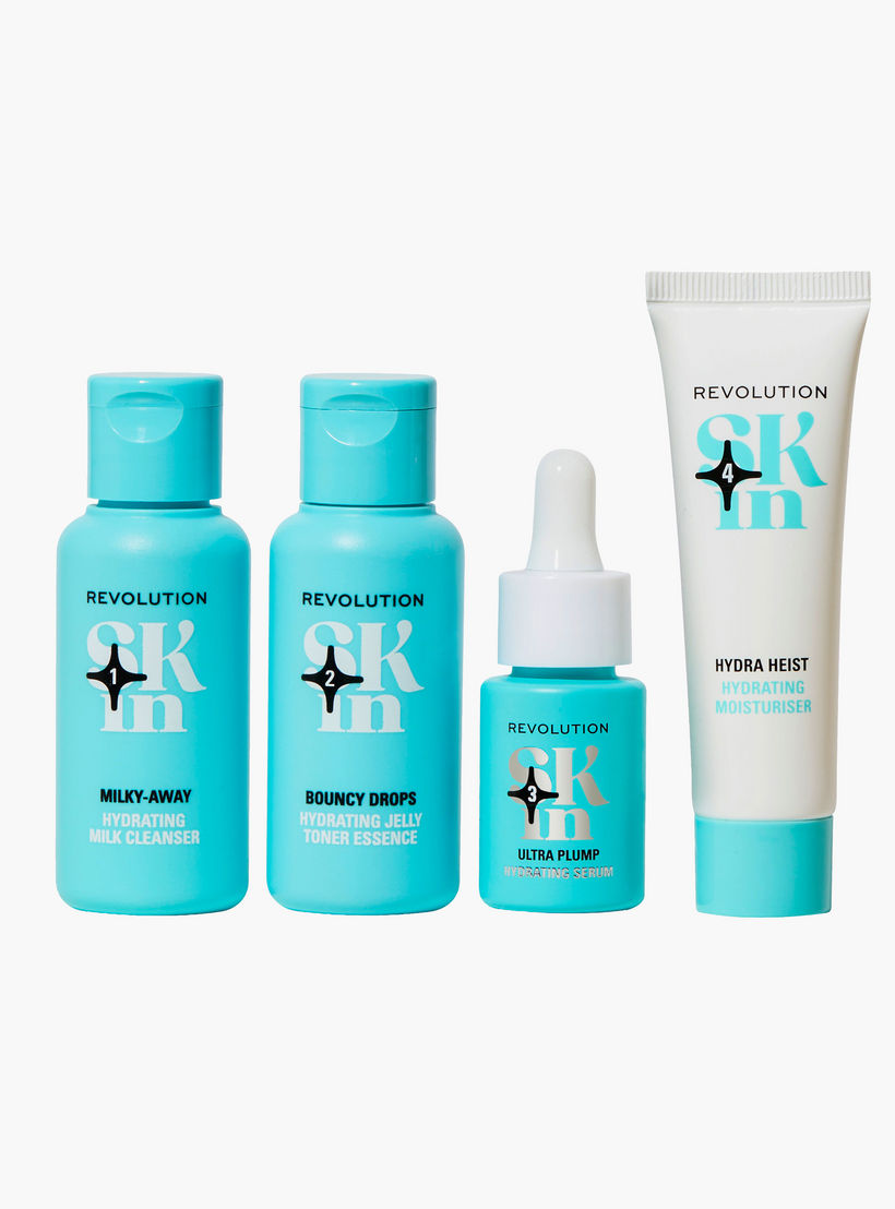 مجموعة ميك أب ريفوليوشن للعناية بالبشرة المرطبة للمبتدئين-beautyandpersonalcare-skin-kitsandcombos-travelkit-image-3