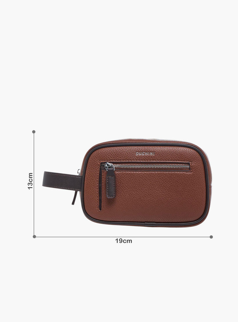 شنطة صغيرة بارزة الملمس بسحّاب من دوشيني-men-bags-image-5