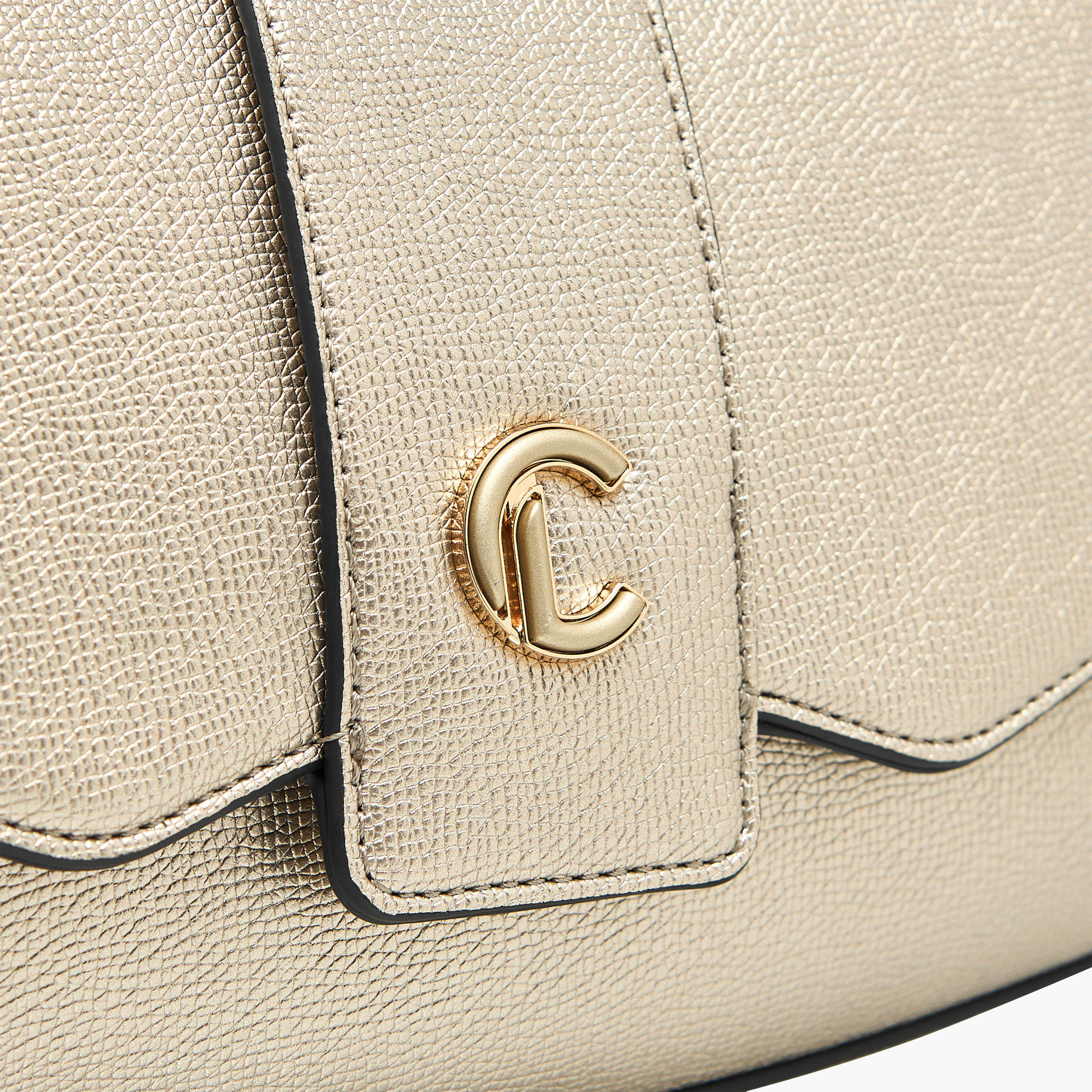 Le Confort Solid Satchel Bag with Detachable Strap and Button Closure-women-bagsandwallets-handbags-image-5