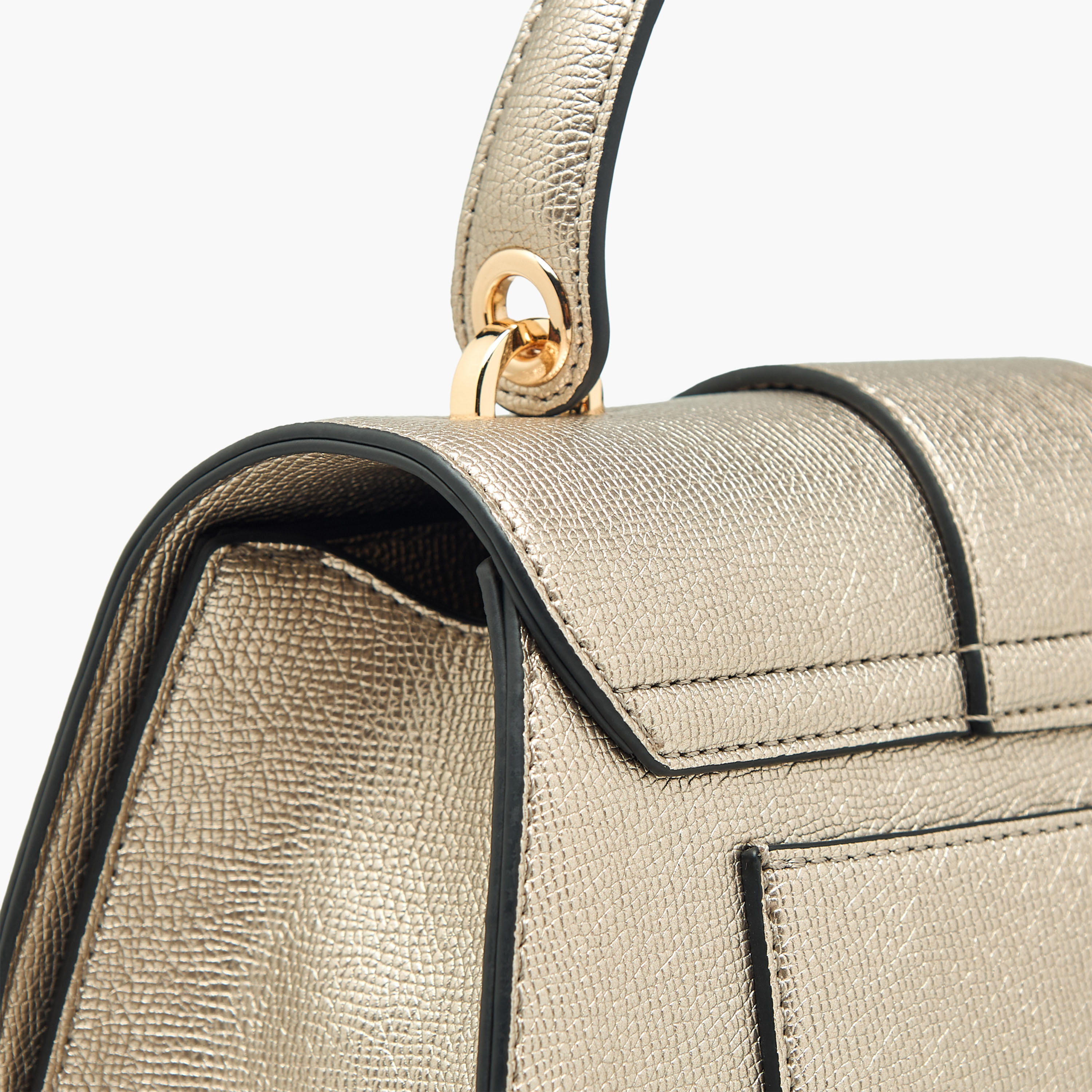Le Confort Solid Satchel Bag with Detachable Strap and Button Closure-women-bagsandwallets-handbags-image-6