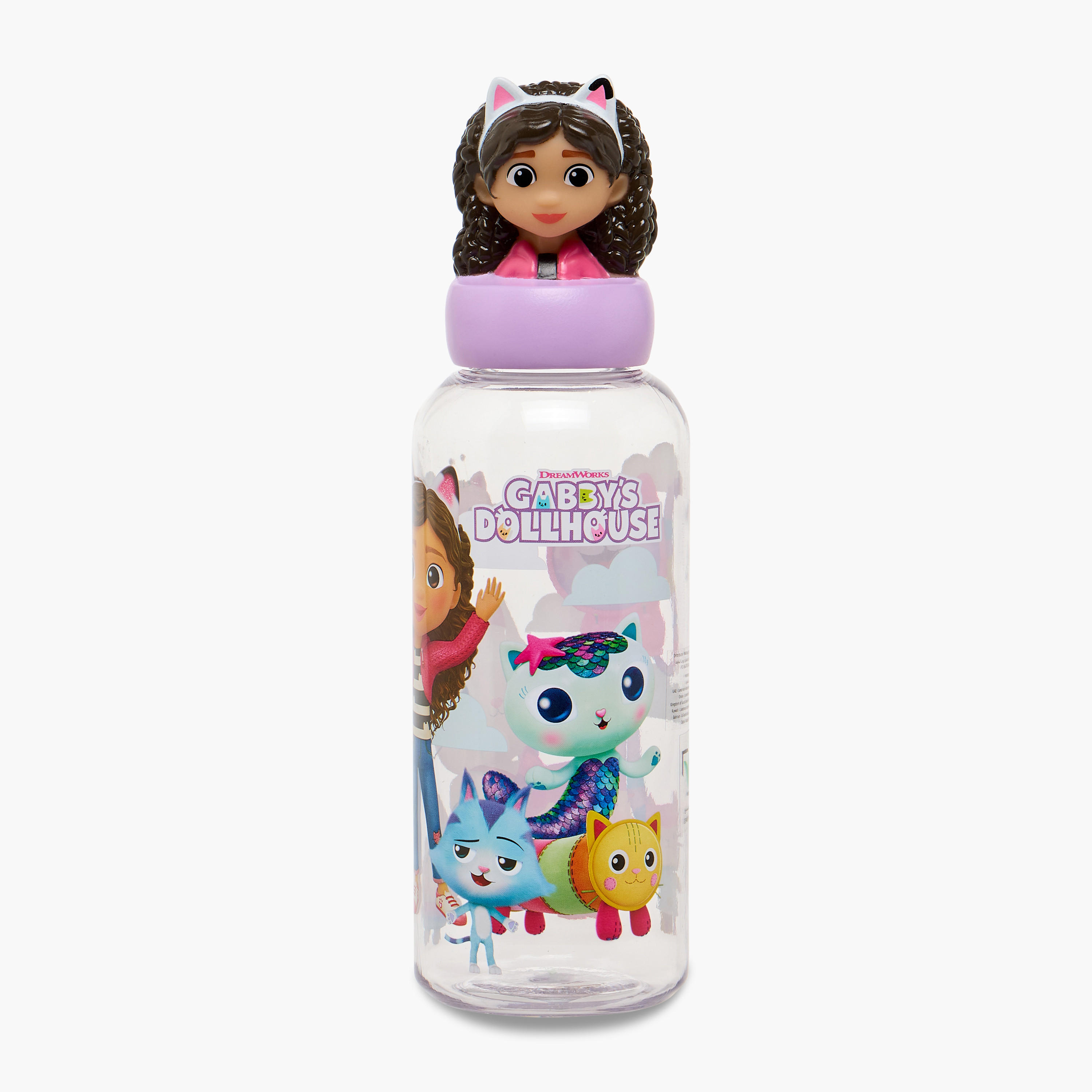 Gabby's Dollhouse Printed Water Bottle - 560 ml-school-waterbottles-image-1