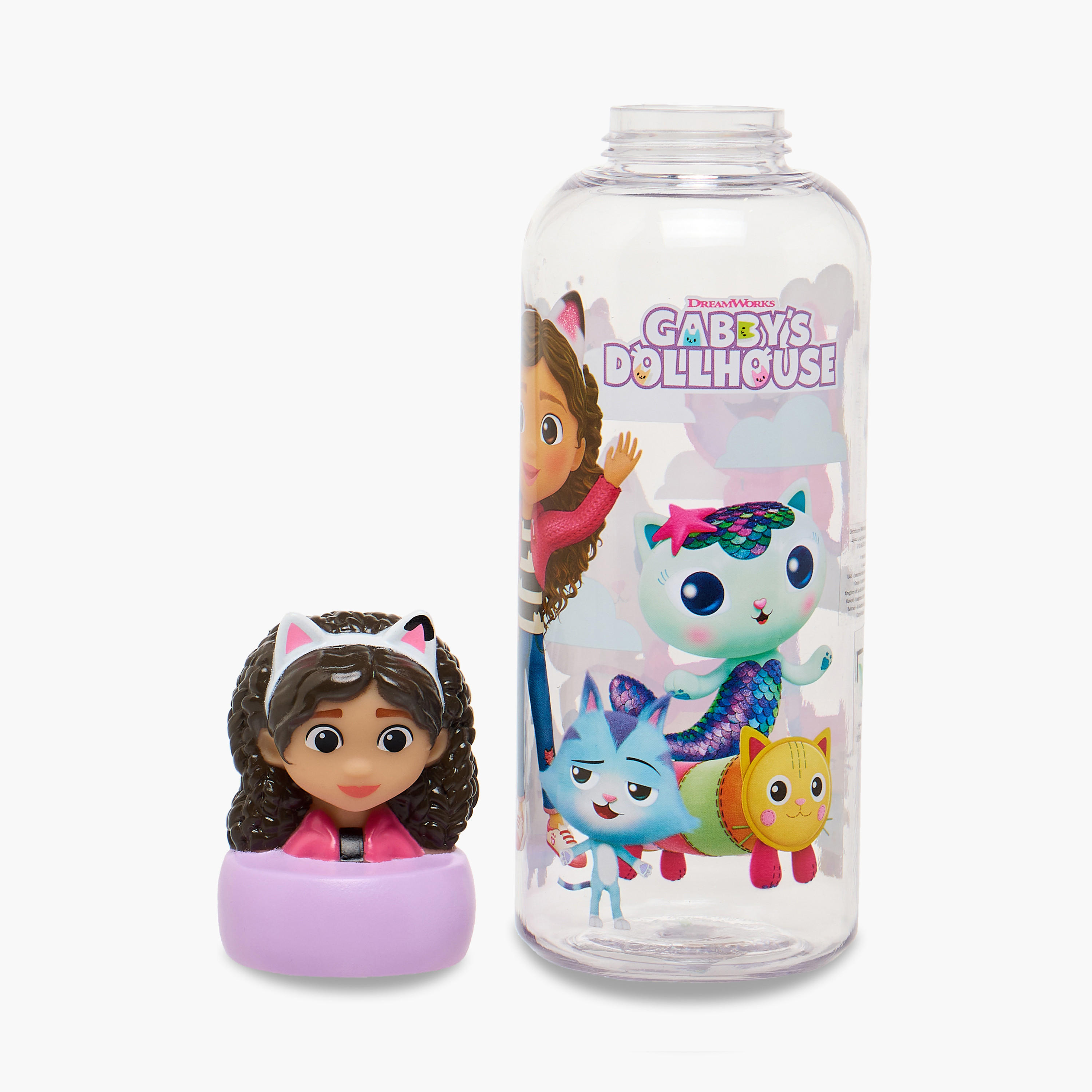 Gabby's Dollhouse Printed Water Bottle - 560 ml-school-waterbottles-image-2
