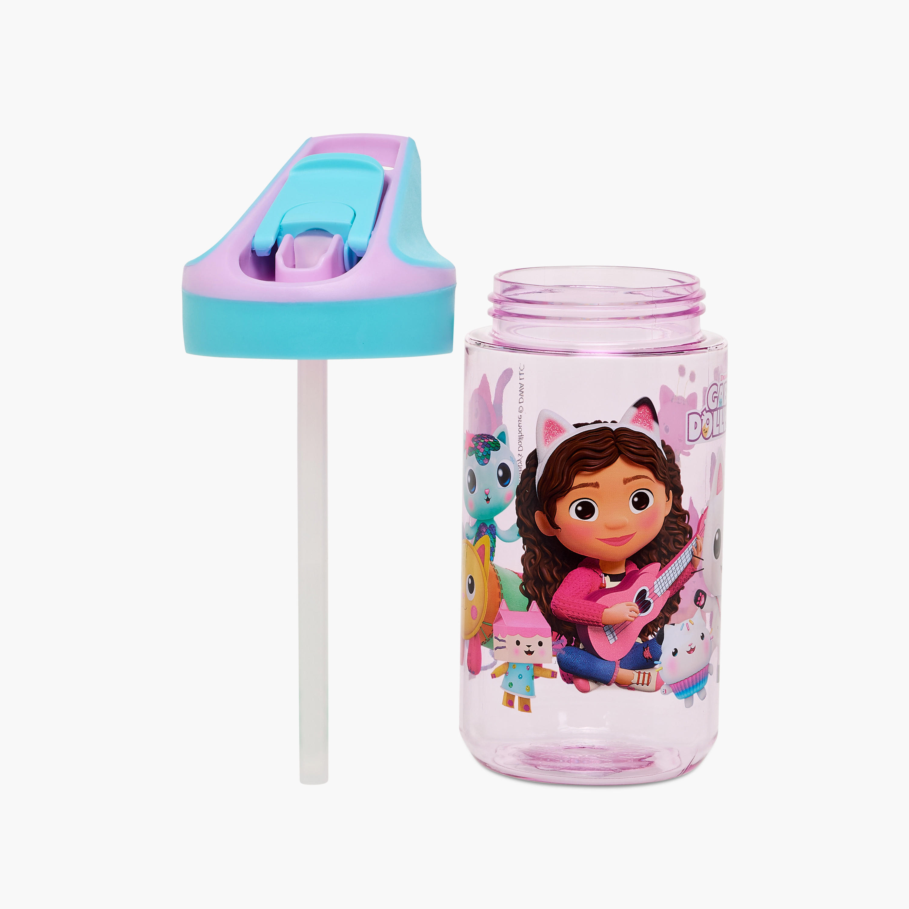 Gabby's Dollhouse Print Water Bottle-school-waterbottles-image-2