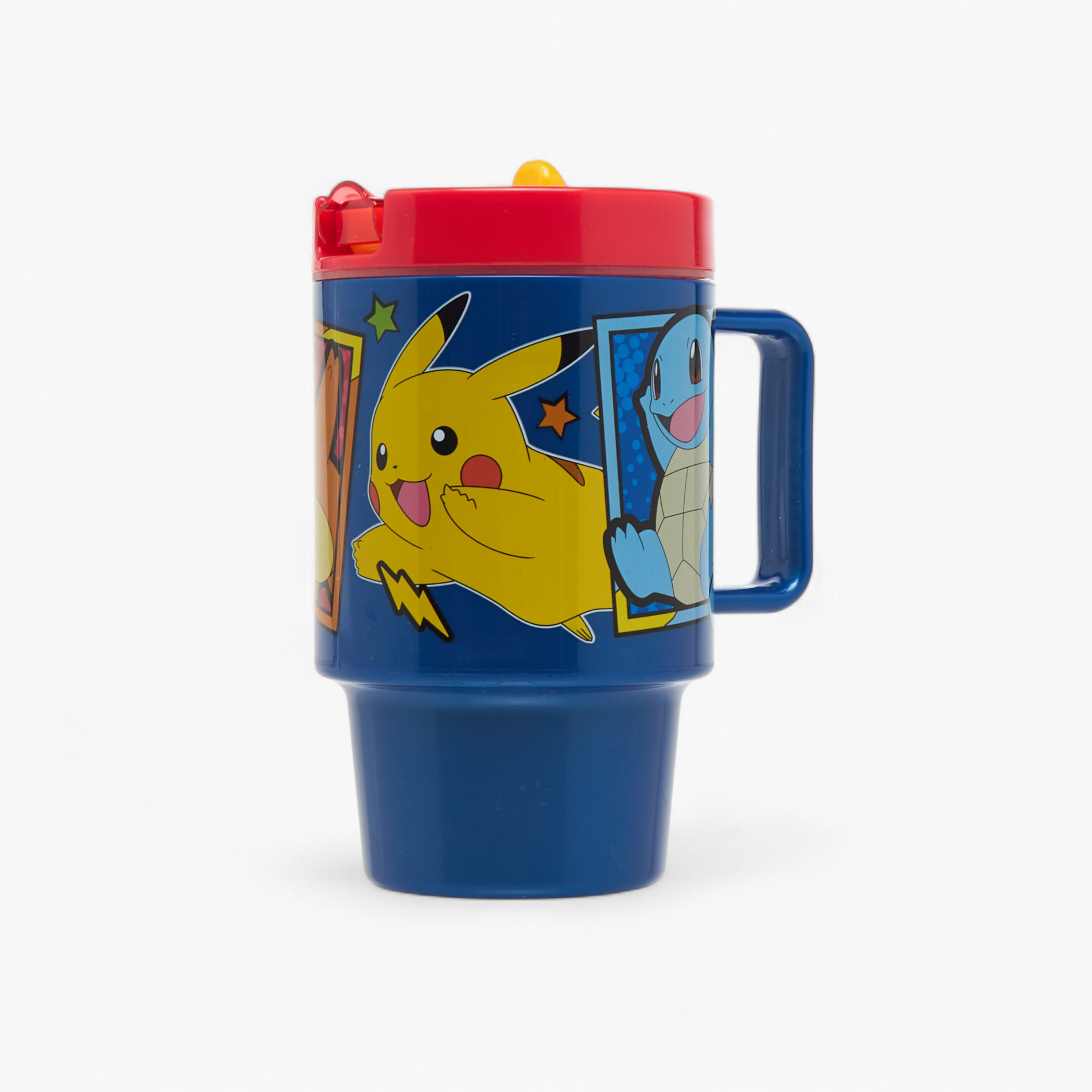 Pokemon Print Mug with Straw - 530 ml-school-waterbottles-image-1