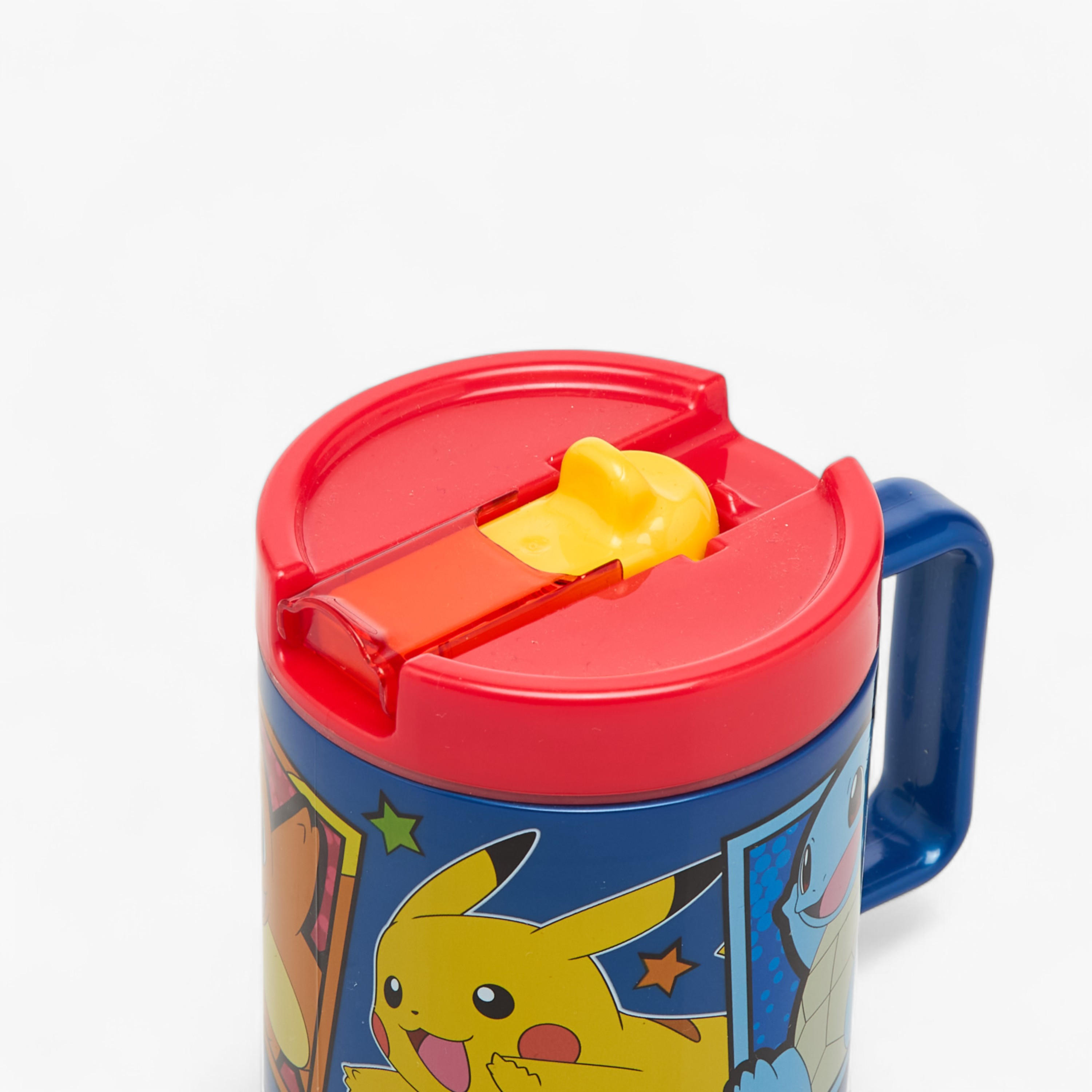 Pokemon Print Mug with Straw - 530 ml-school-waterbottles-image-3