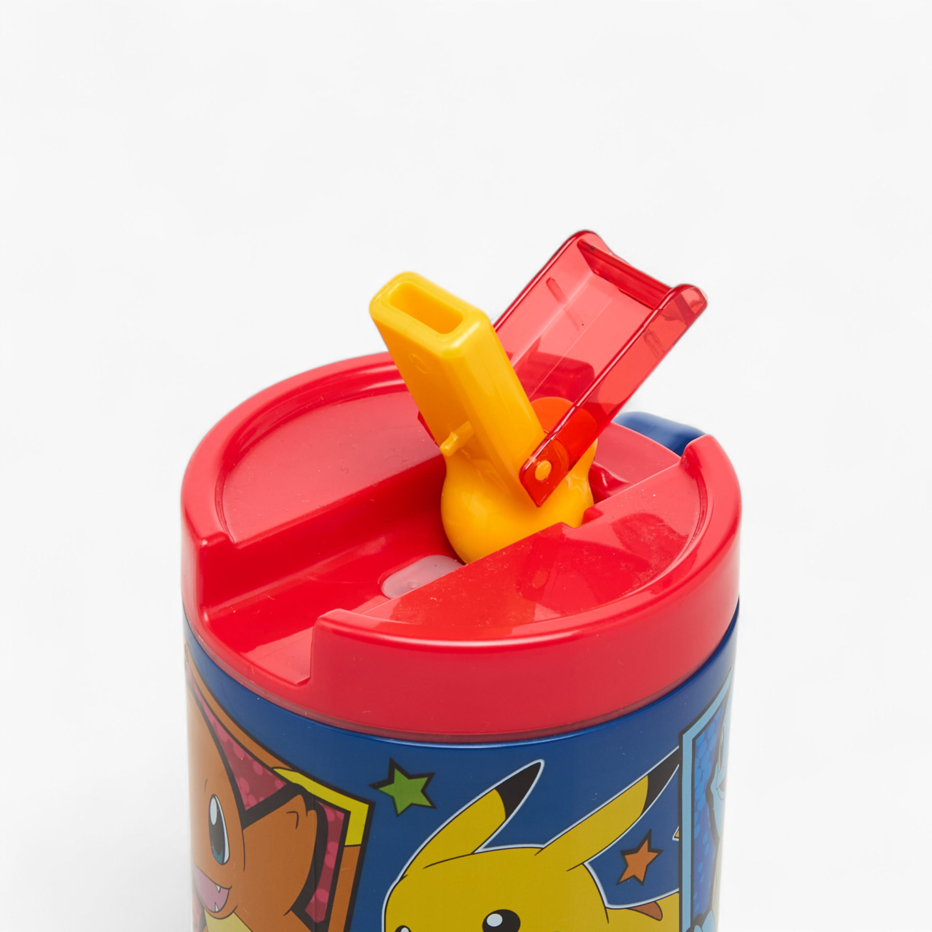 Pokemon Print Mug with Straw - 530 ml-school-waterbottles-image-4