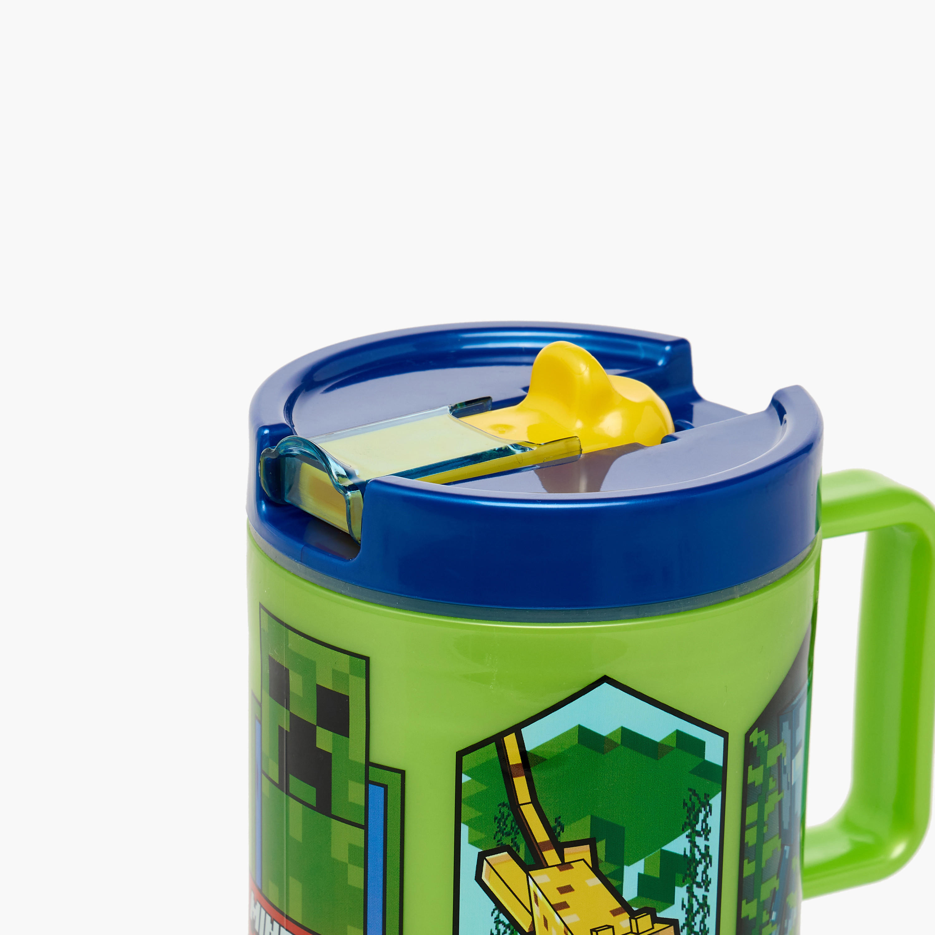 Minecraft Water Bottle with Lid - 530 ml-household-dining-teaandcoffee-travelmugsandsippers-image-5