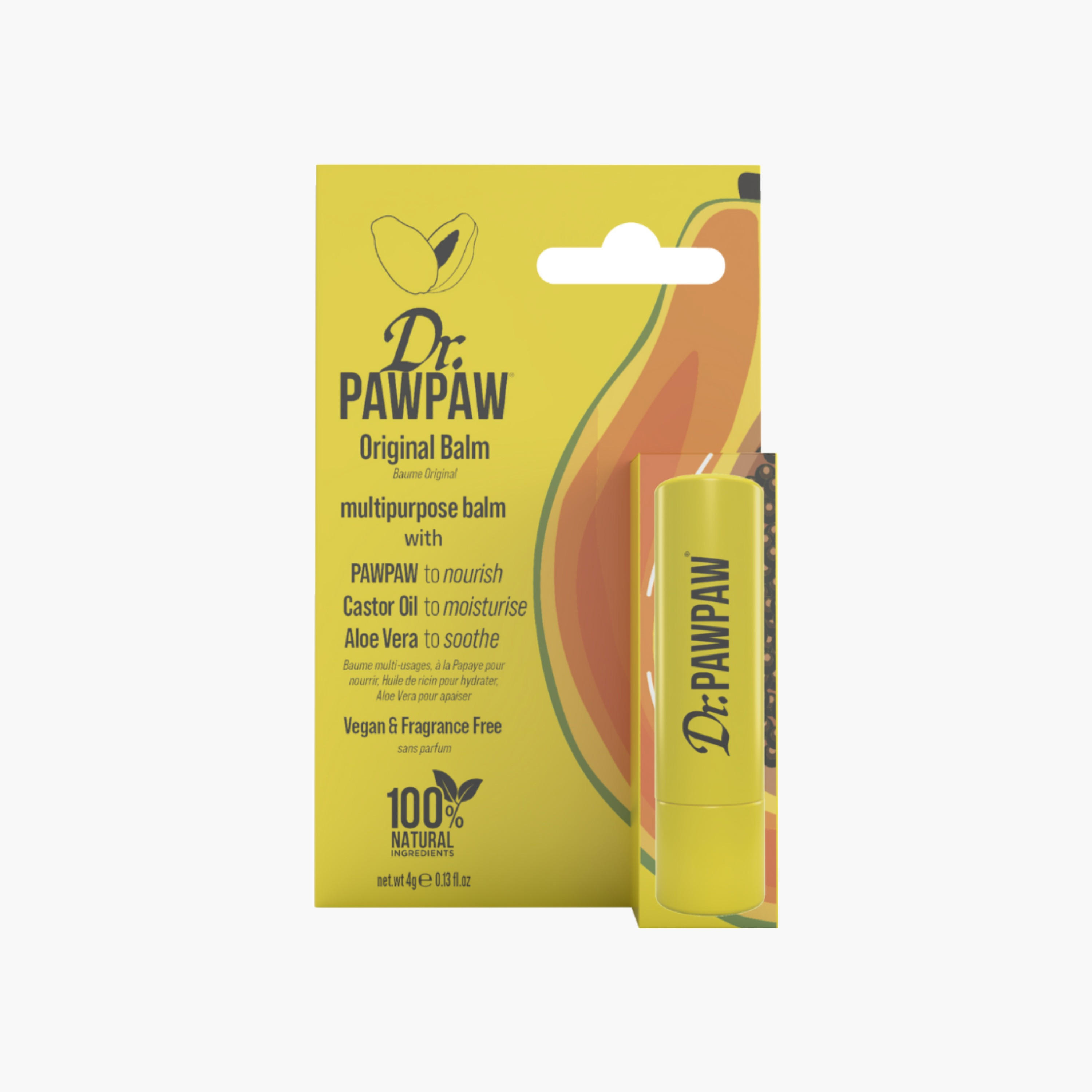 Dr. PAWPAW Lip Balm for Dryness with Castor Oil and Aloe Vera - 4 gms-beautyandpersonalcare-kbeauty-makeup-lips-lipglossesandbalms-image-7
