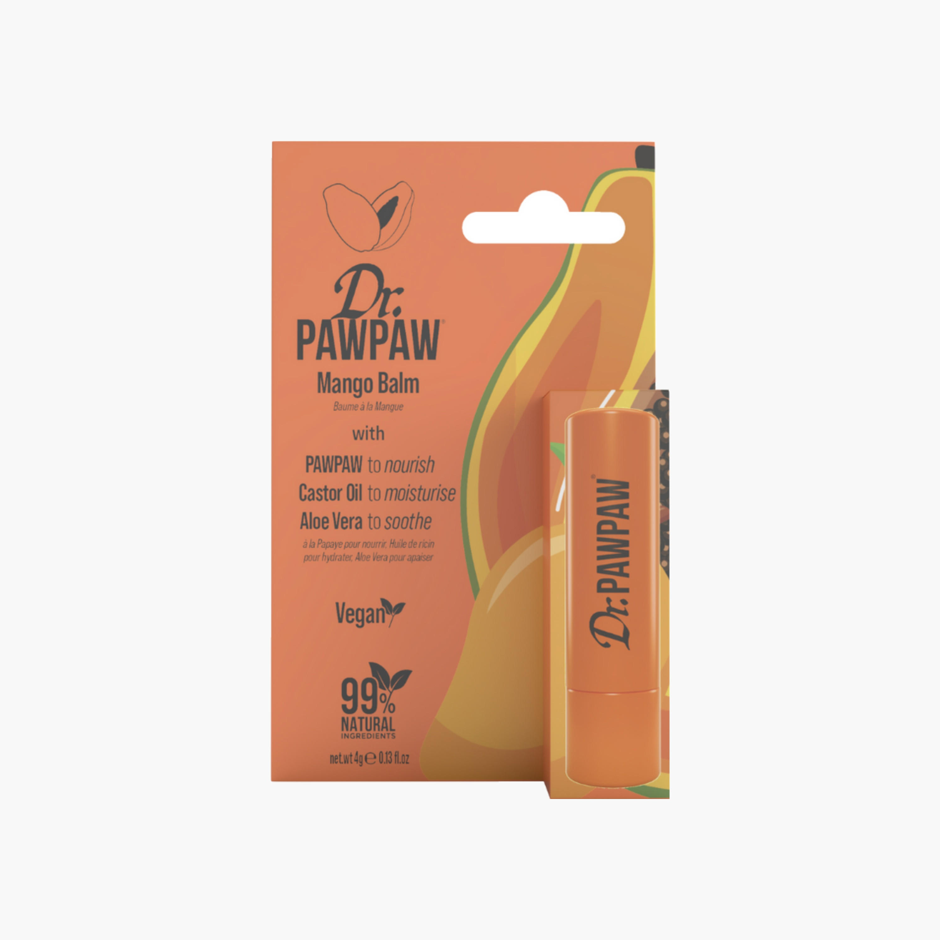 Dr. PAWPAW Lip Balm for Dryness with Castor Oil and Aloe Vera - 4 gms-beautyandpersonalcare-kbeauty-makeup-lips-lipglossesandbalms-image-8