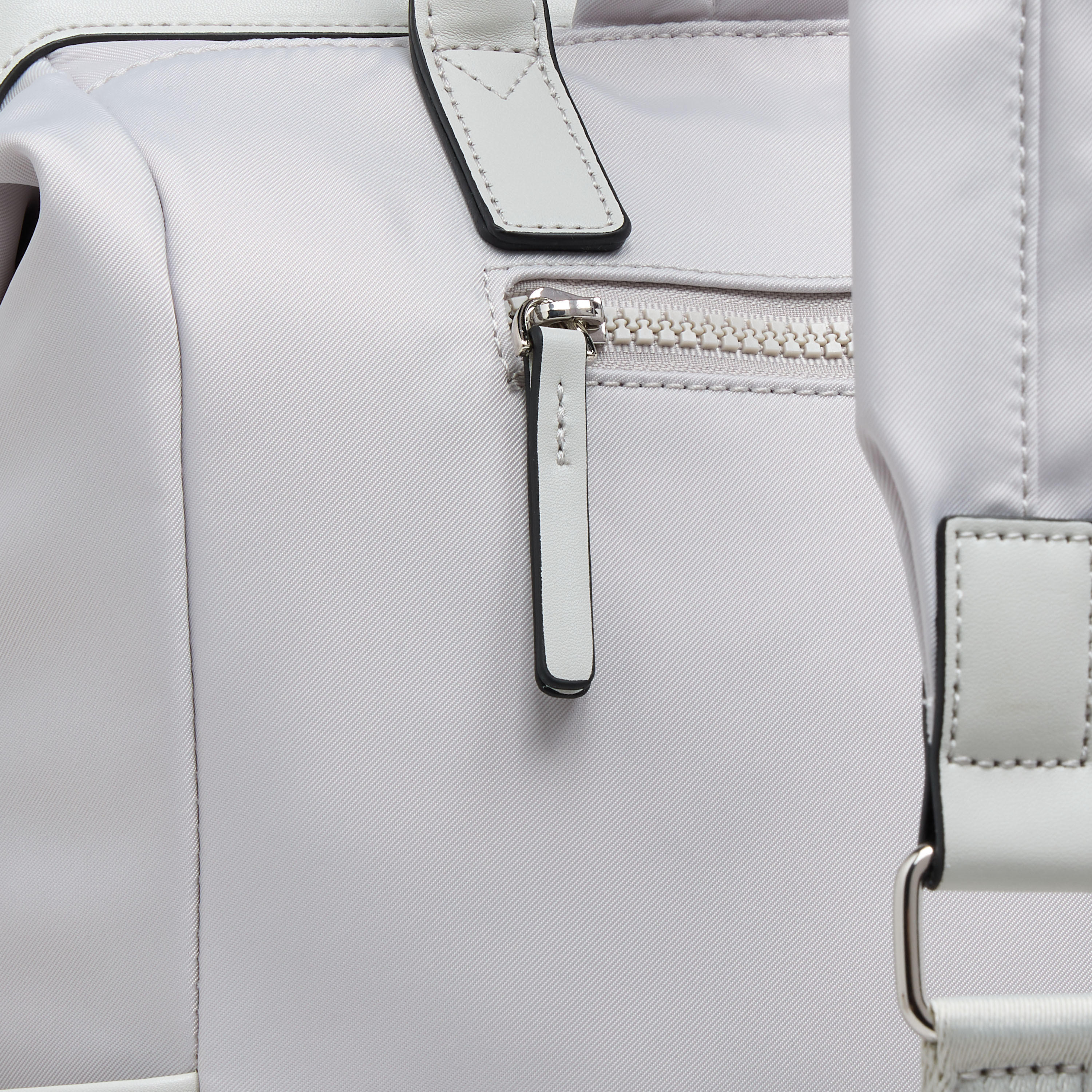 Missy Solid Backpack with Adjustable Straps and Zip Closure - 30x10x35 cm-women-bagsandwallets-backpacks-image-6