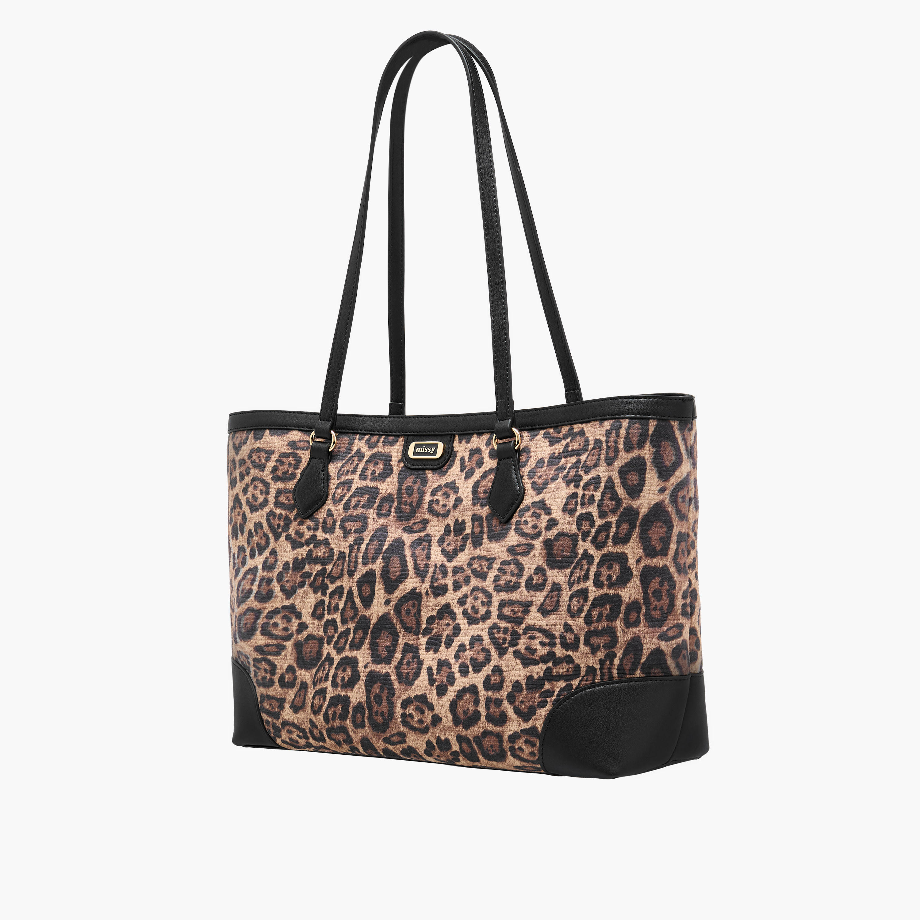 Missy Animal Print Tote Bag with Double Handle-women-bagsandwallets-handbags-image-3