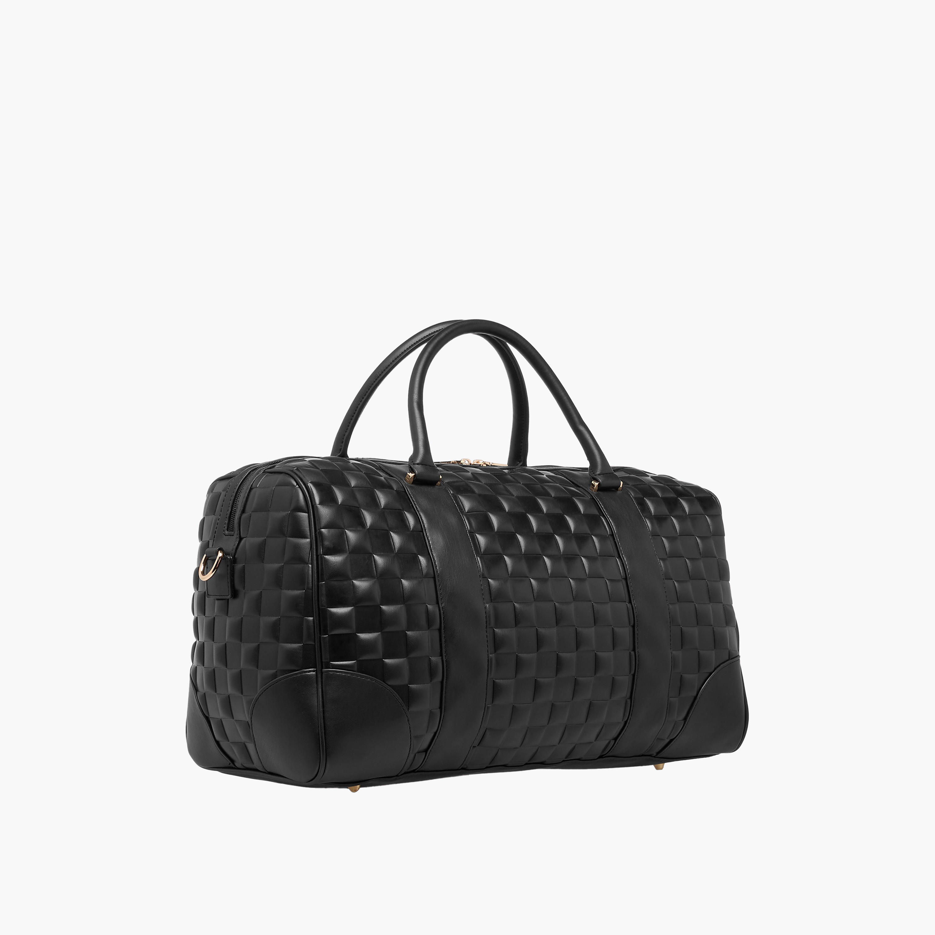Celeste Textured Duffel Bag with Detachable Strap-travel-luggagesandbags-dufflebags-image-4