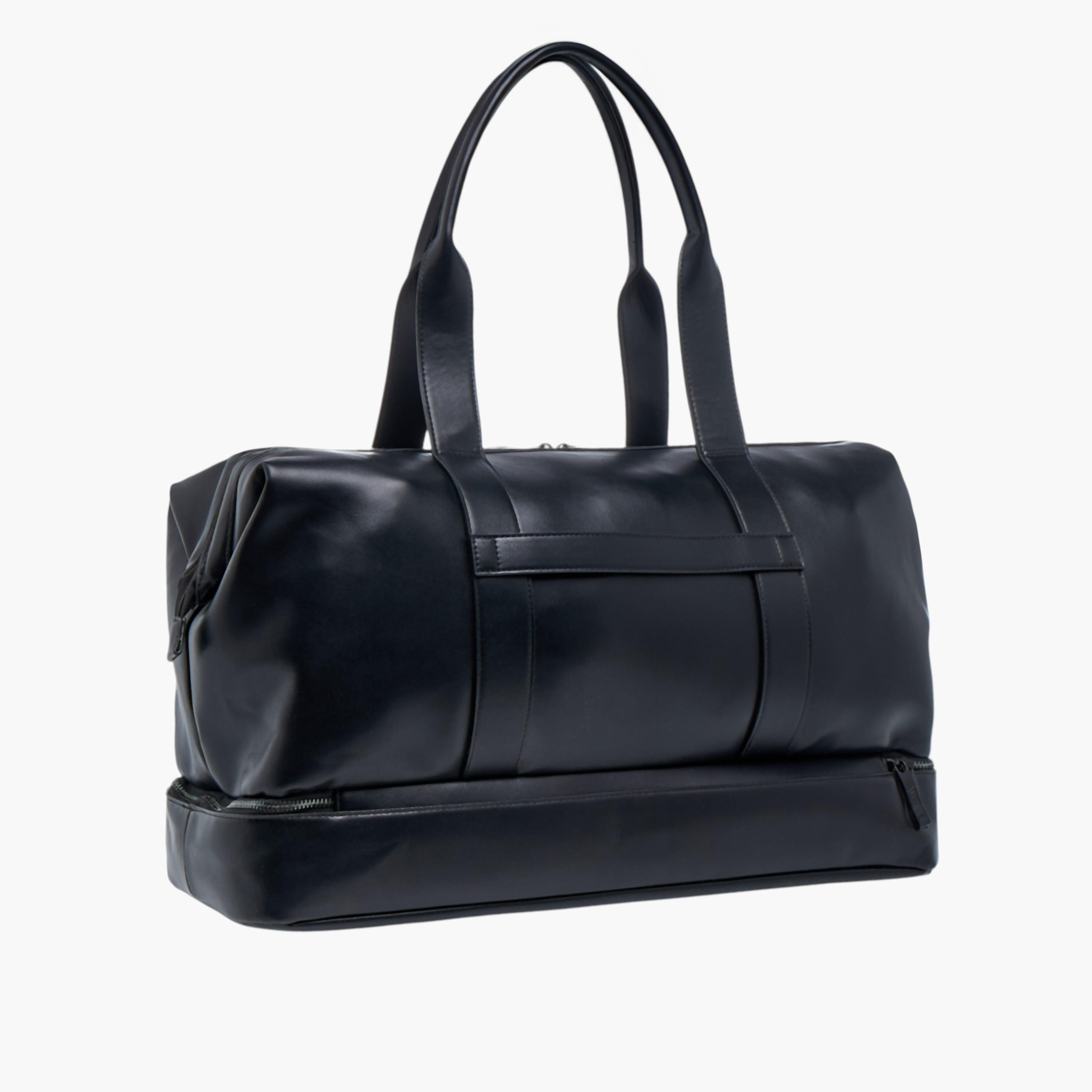 شنطة دافل سادة بسحاب إغلاق من ويف-travel-luggagesandbags-dufflebags-image-4