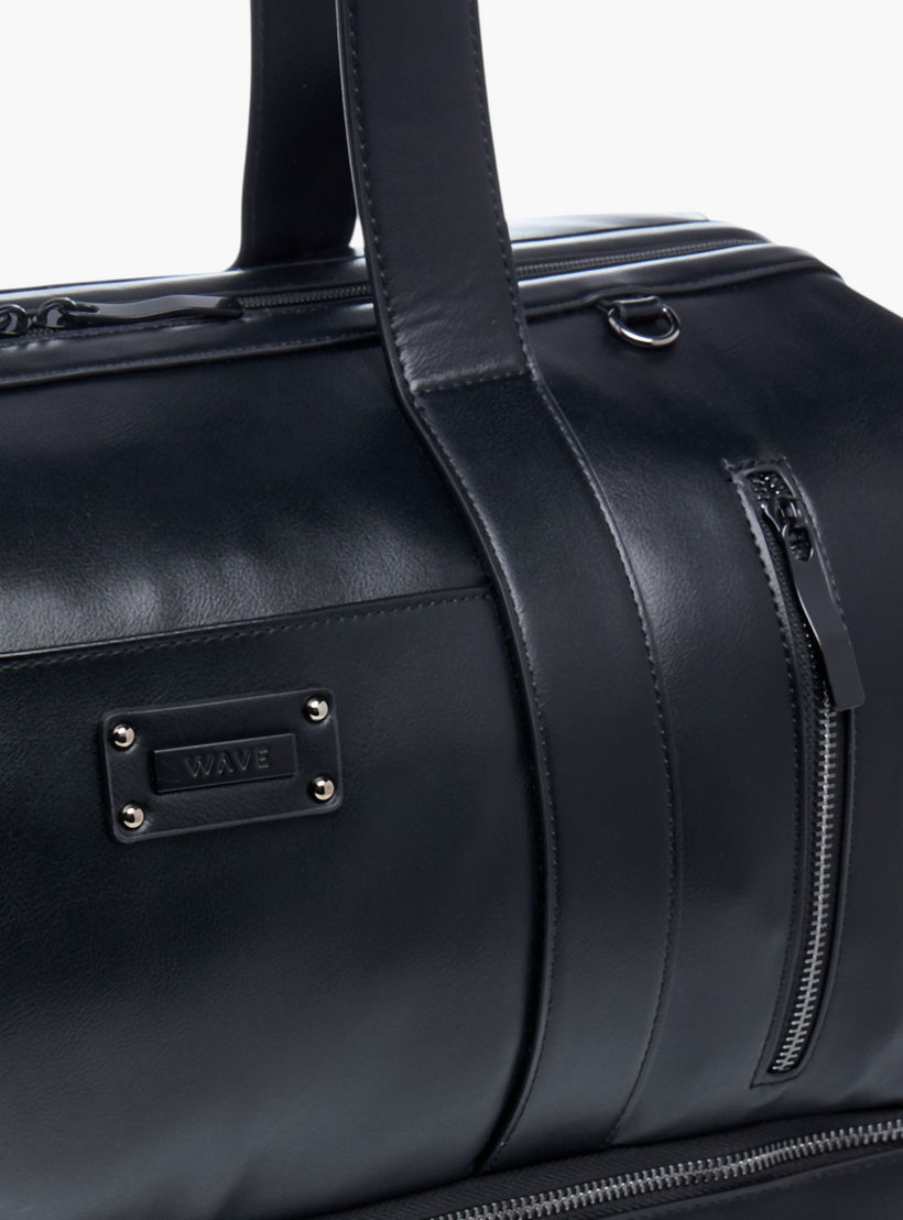 WAVE Solid Duffle Bag with Zip Closure-travel-luggagesandbags-dufflebags-image-5