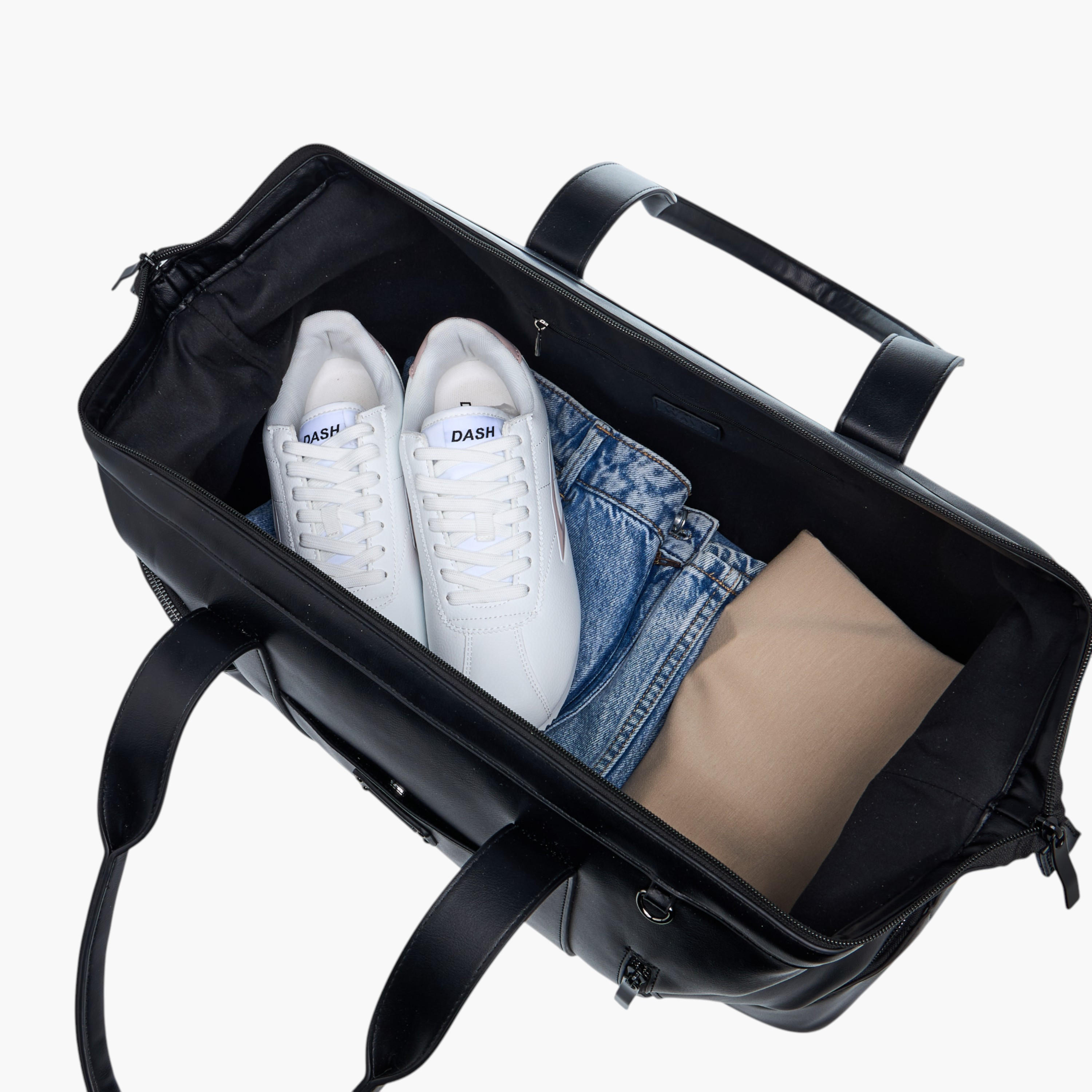 شنطة دافل سادة بسحاب إغلاق من ويف-travel-luggagesandbags-dufflebags-image-9