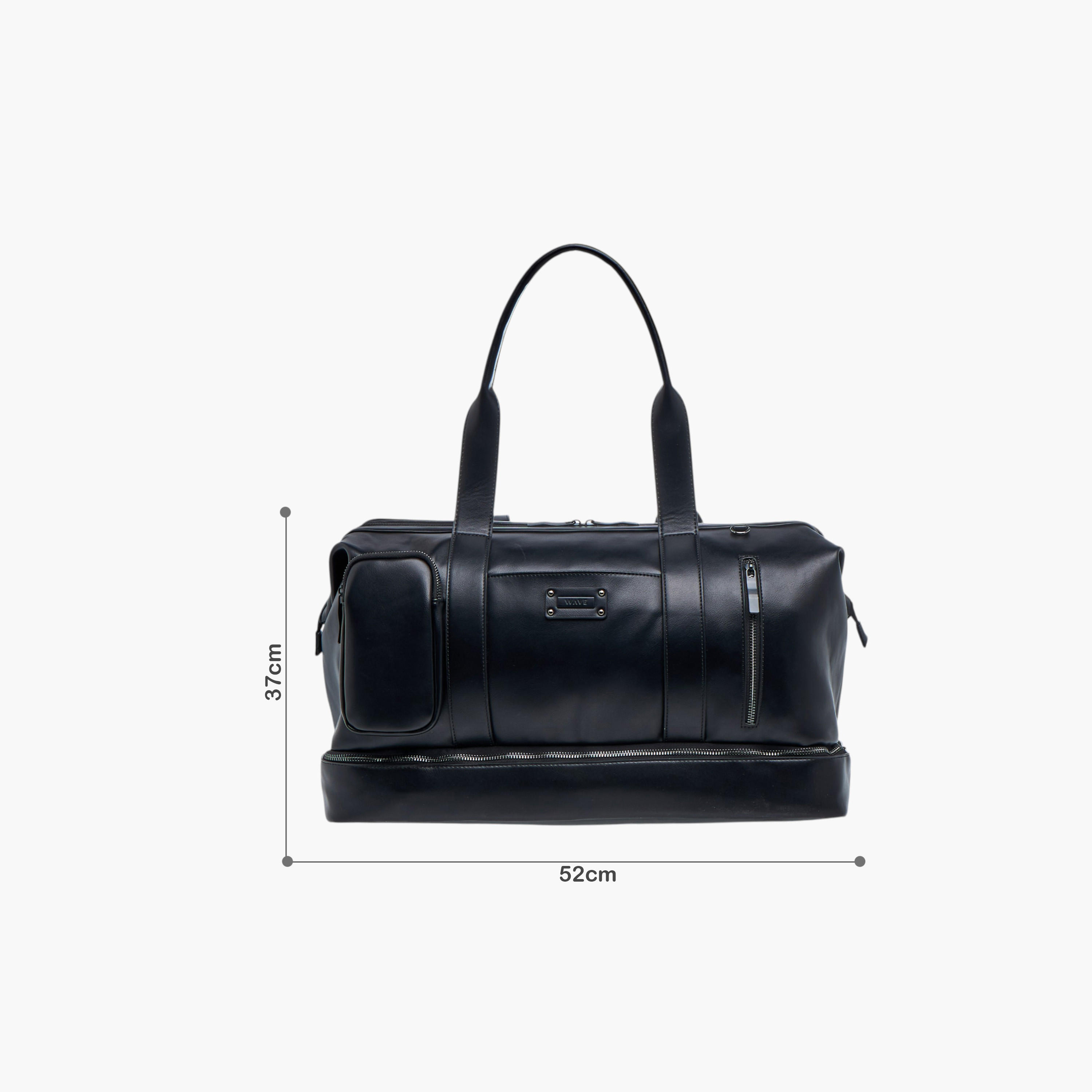 شنطة دافل سادة بسحاب إغلاق من ويف-travel-luggagesandbags-dufflebags-image-2