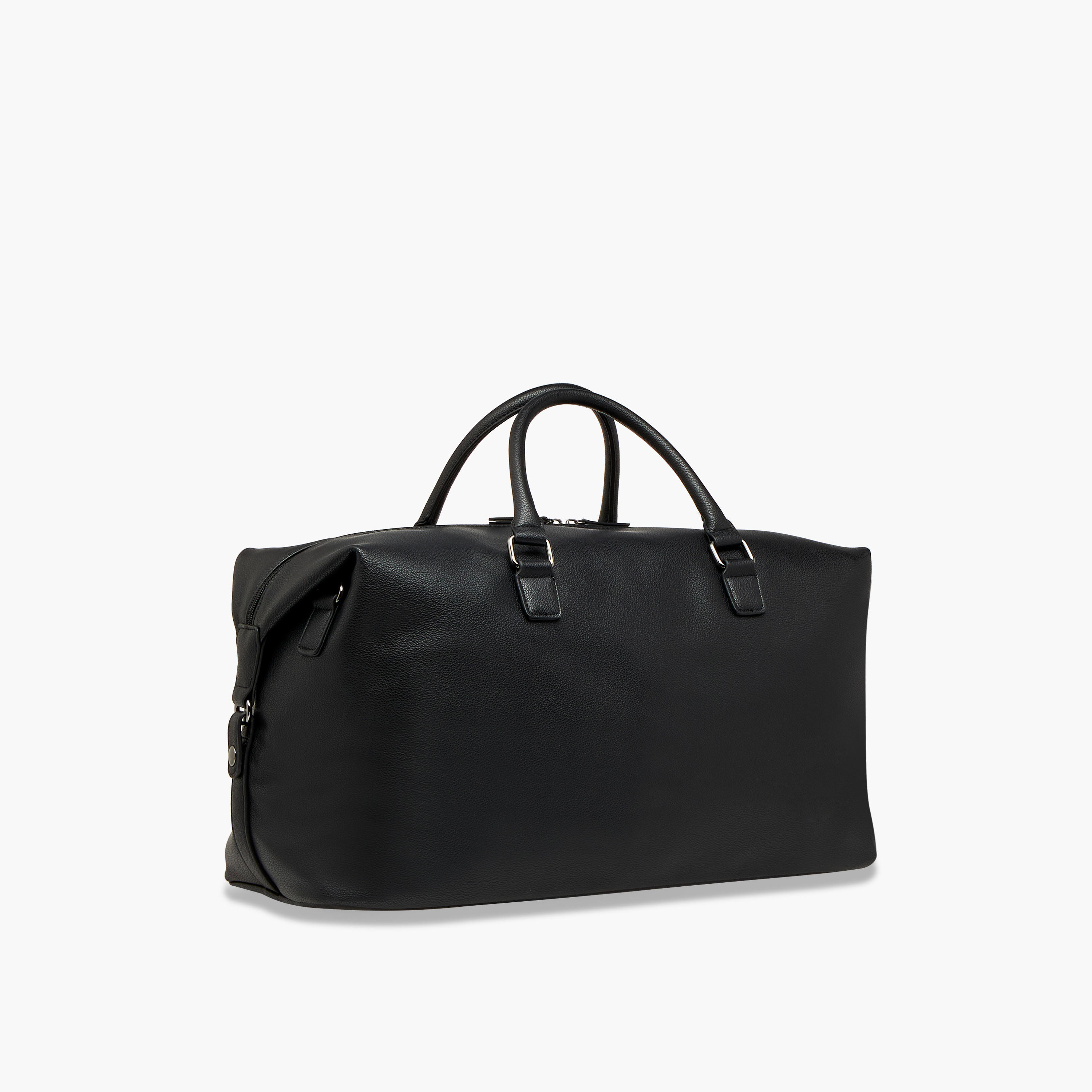 Duchini Textured Duffel Bag with Detachable Strap and Double Handle-travel-luggagesandbags-dufflebags-image-4