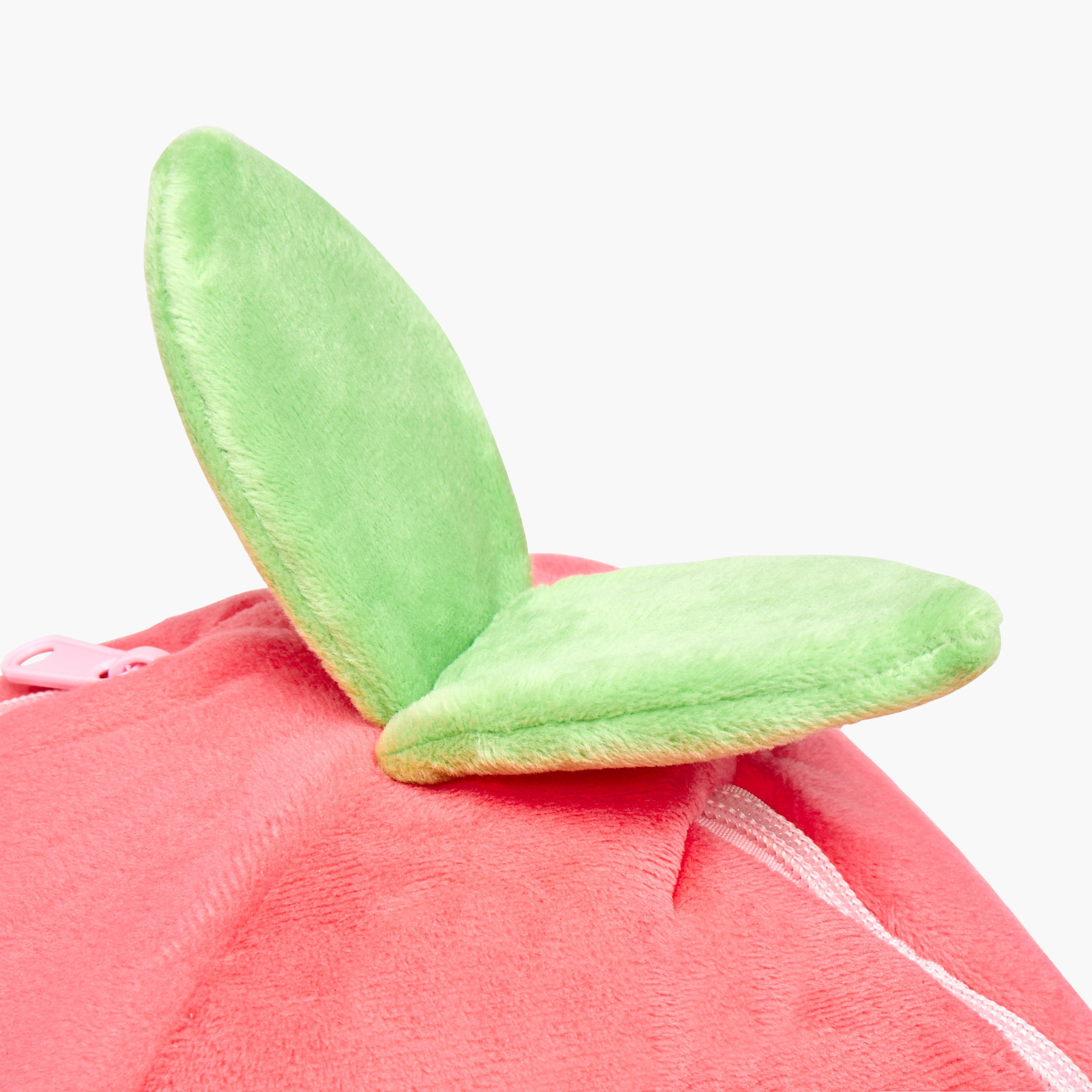 Strawberry Plush Cushion - 25x21 cms-household-cushionsandthrows-filledcushions-decorativecushions-image-3