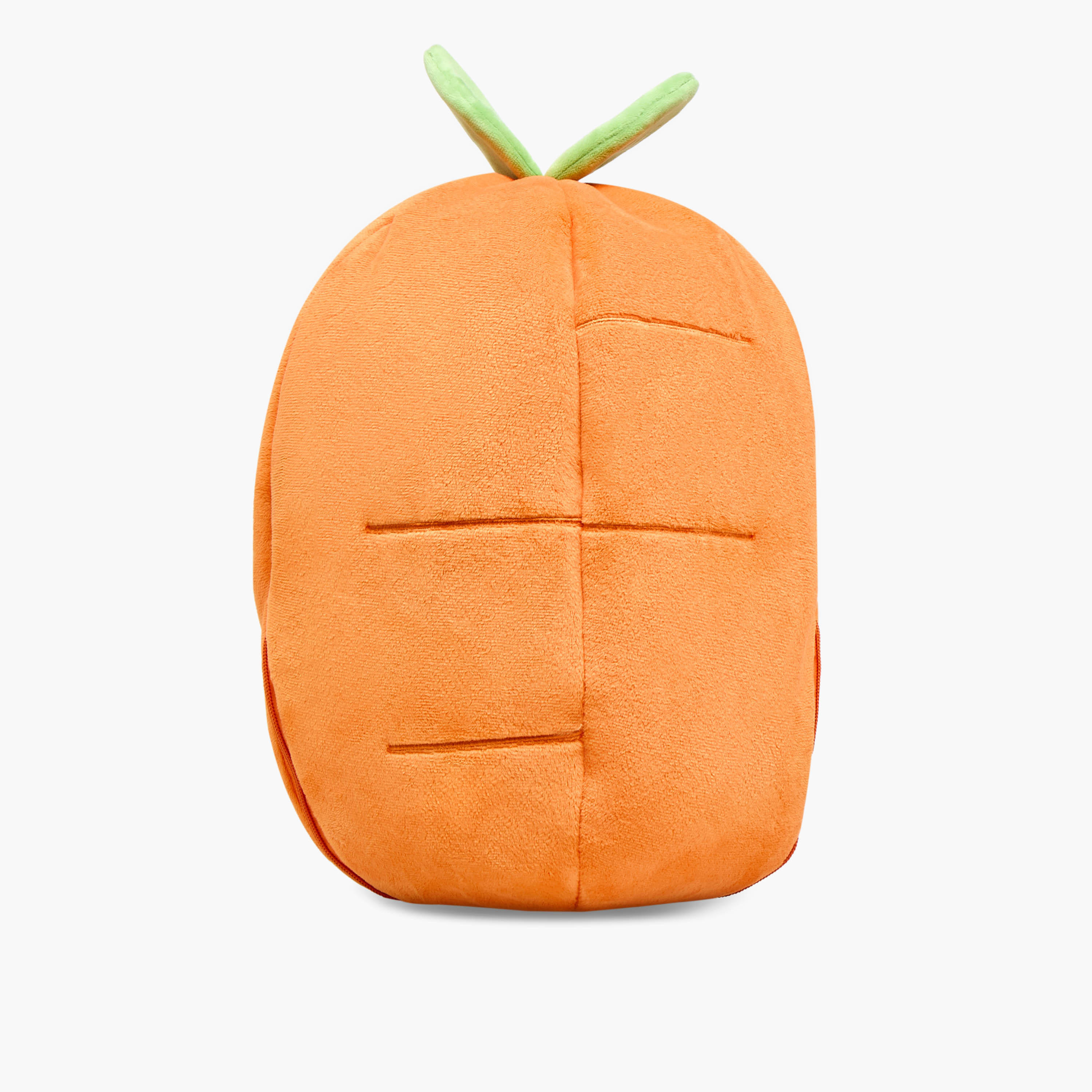 Carrot Plush Cushion - 25x21 cms-household-cushionsandthrows-filledcushions-decorativecushions-image-1