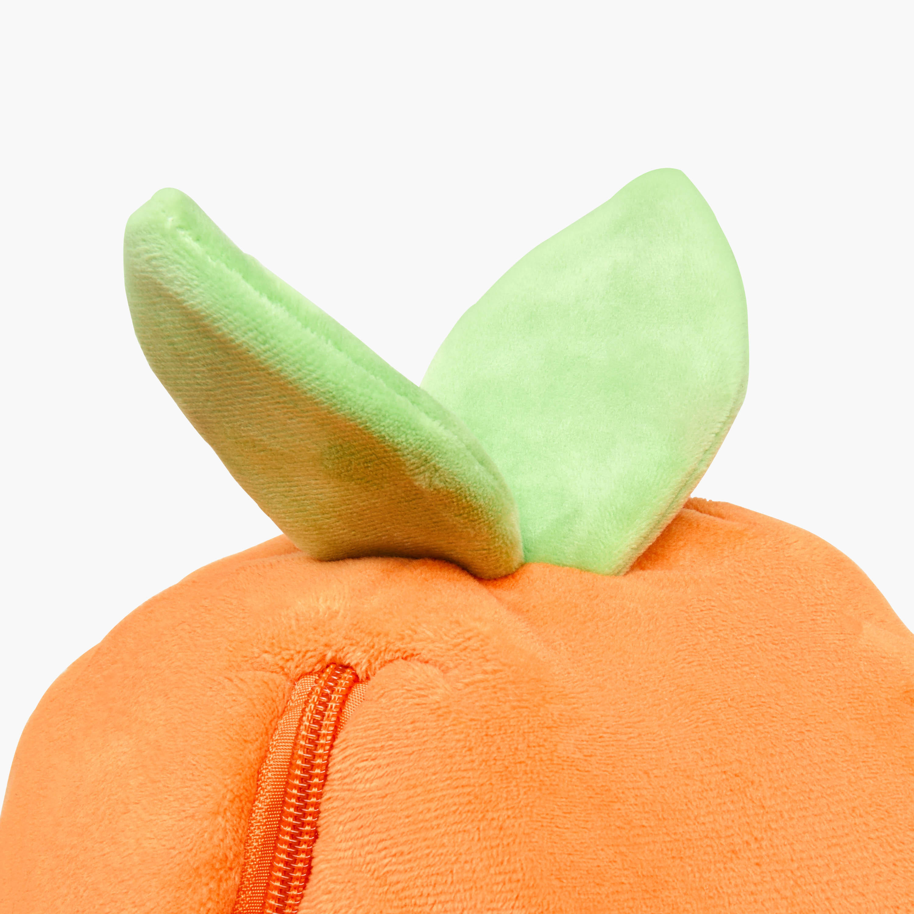 Carrot Plush Cushion - 25x21 cms-household-cushionsandthrows-filledcushions-decorativecushions-image-3