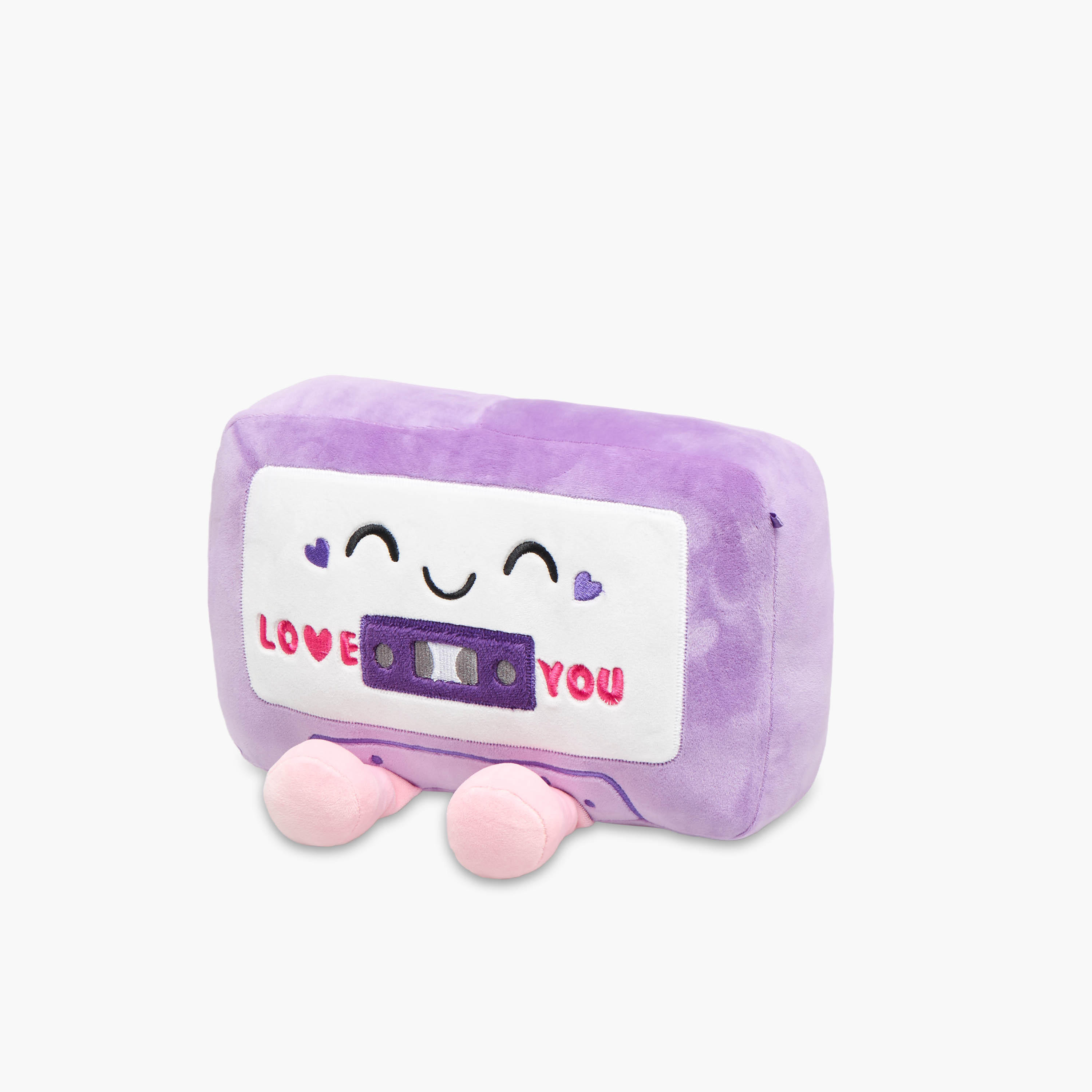 Cassette Plush Cushion - 35x20 cms-household-cushionsandthrows-filledcushions-decorativecushions-image-2