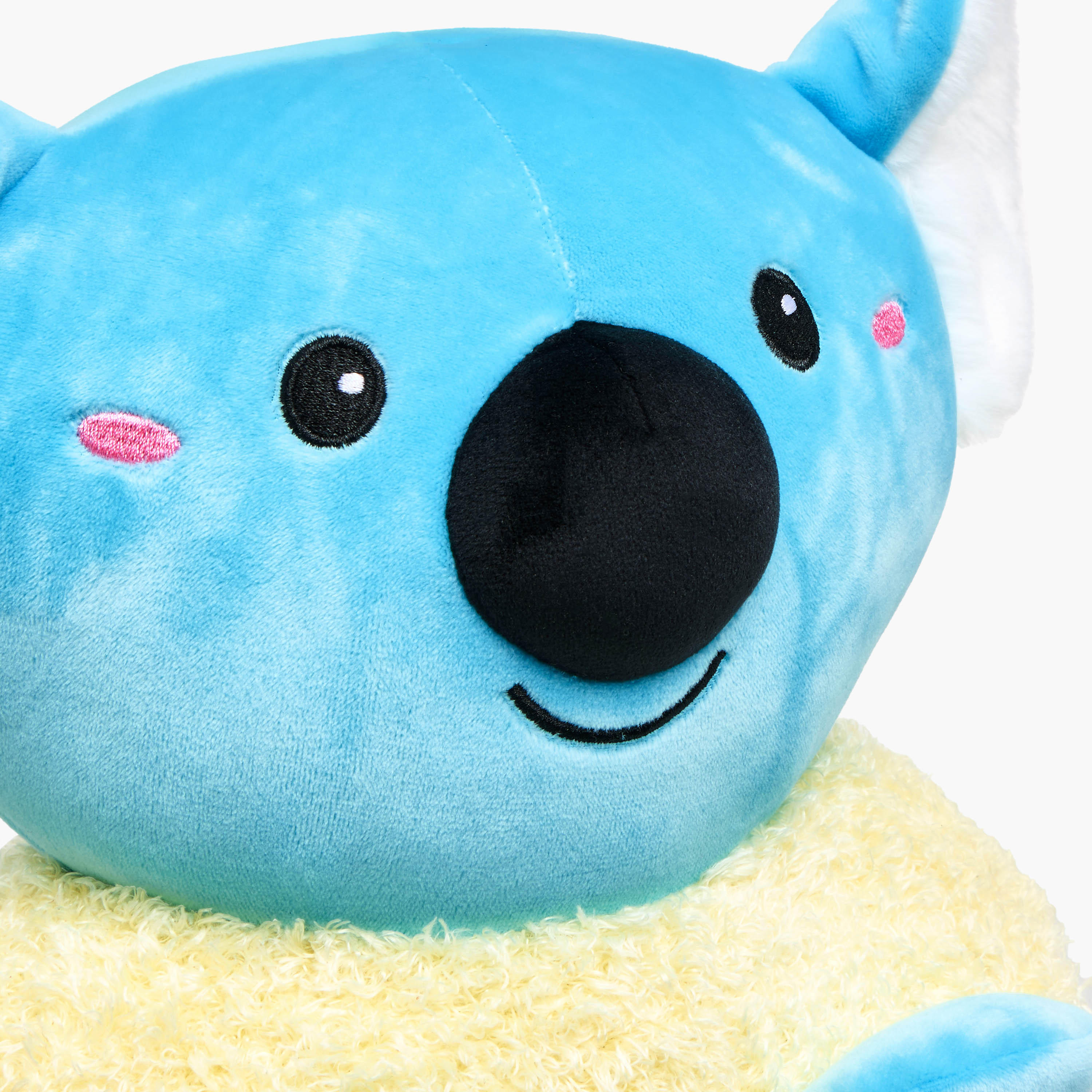 Koala Plush Cushion - 22x16 cms-household-cushionsandthrows-filledcushions-decorativecushions-image-4