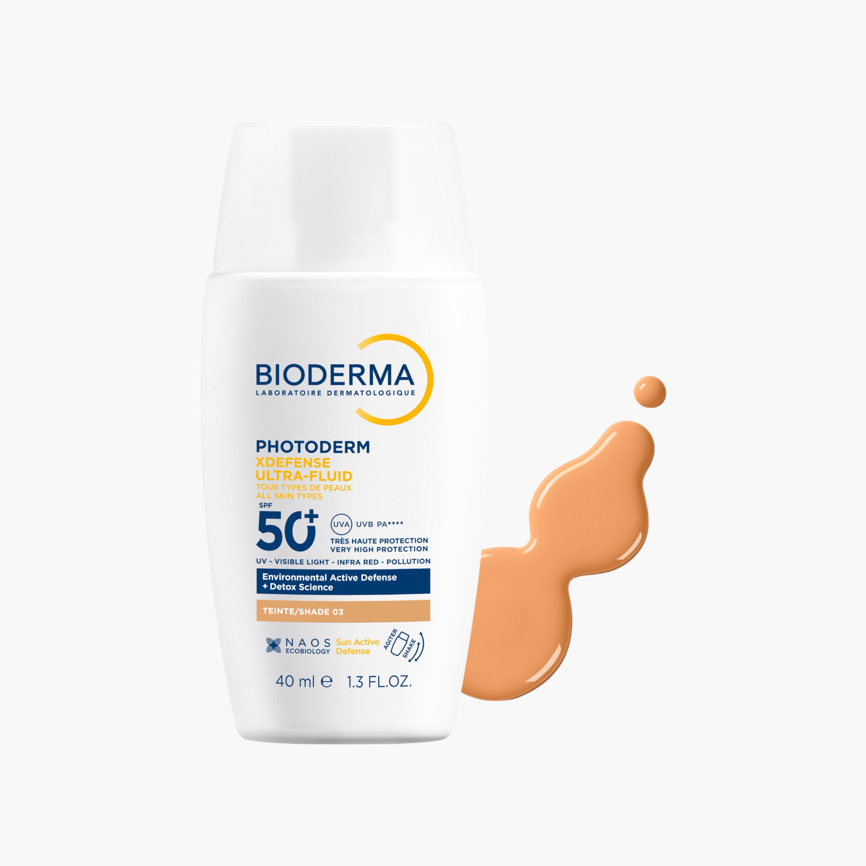 Bioderma Photoderm Xdefense Ultra Fluid SPF 50+ Sunscreen - 40 ml-beautyandpersonalcare-kbeauty-skin-suncare-facesunscreen-image-1