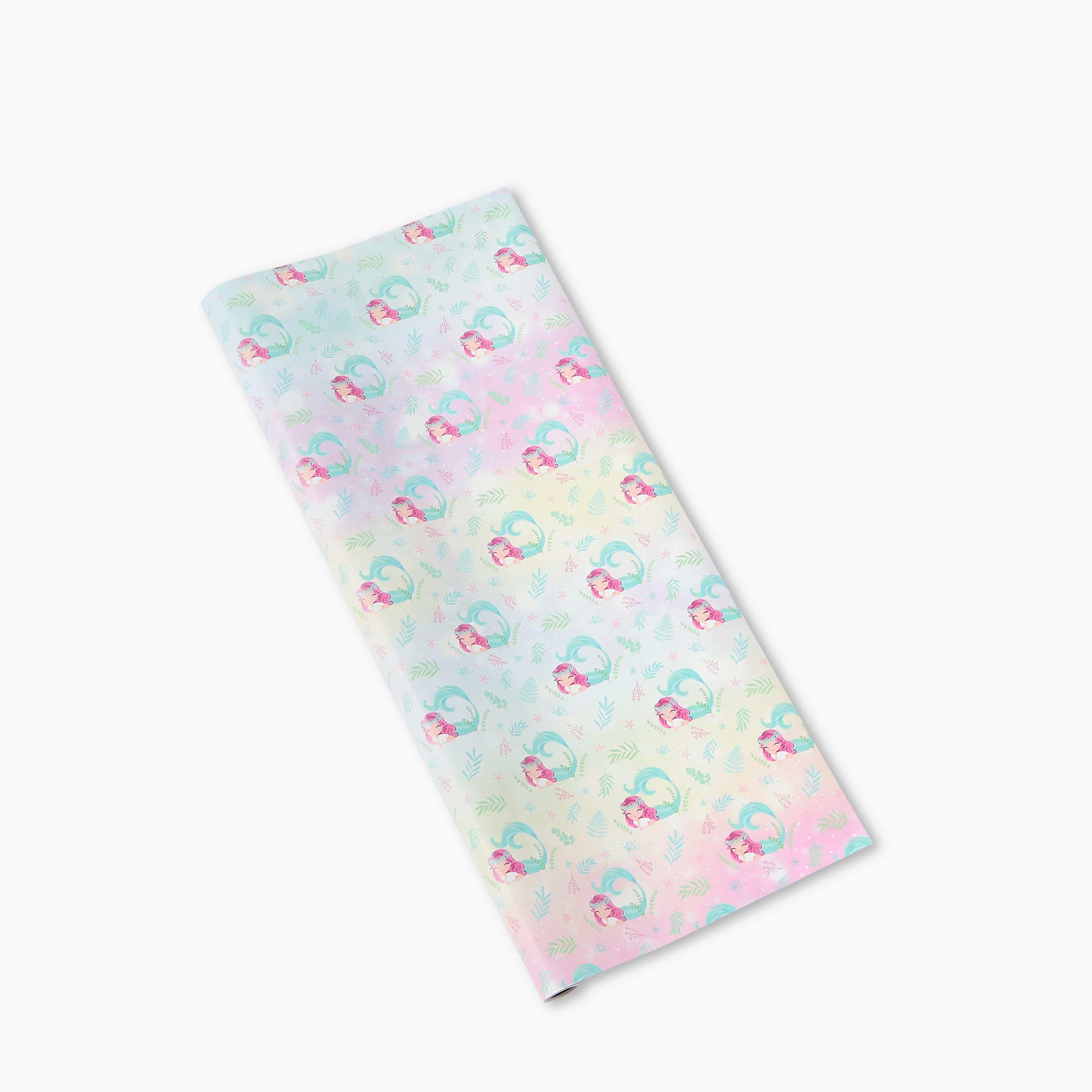 GLOO Mermaid Print Paper Gift Wrap - 70x300 cms-household-decor-decorativeobjectsandsculptures-image-2