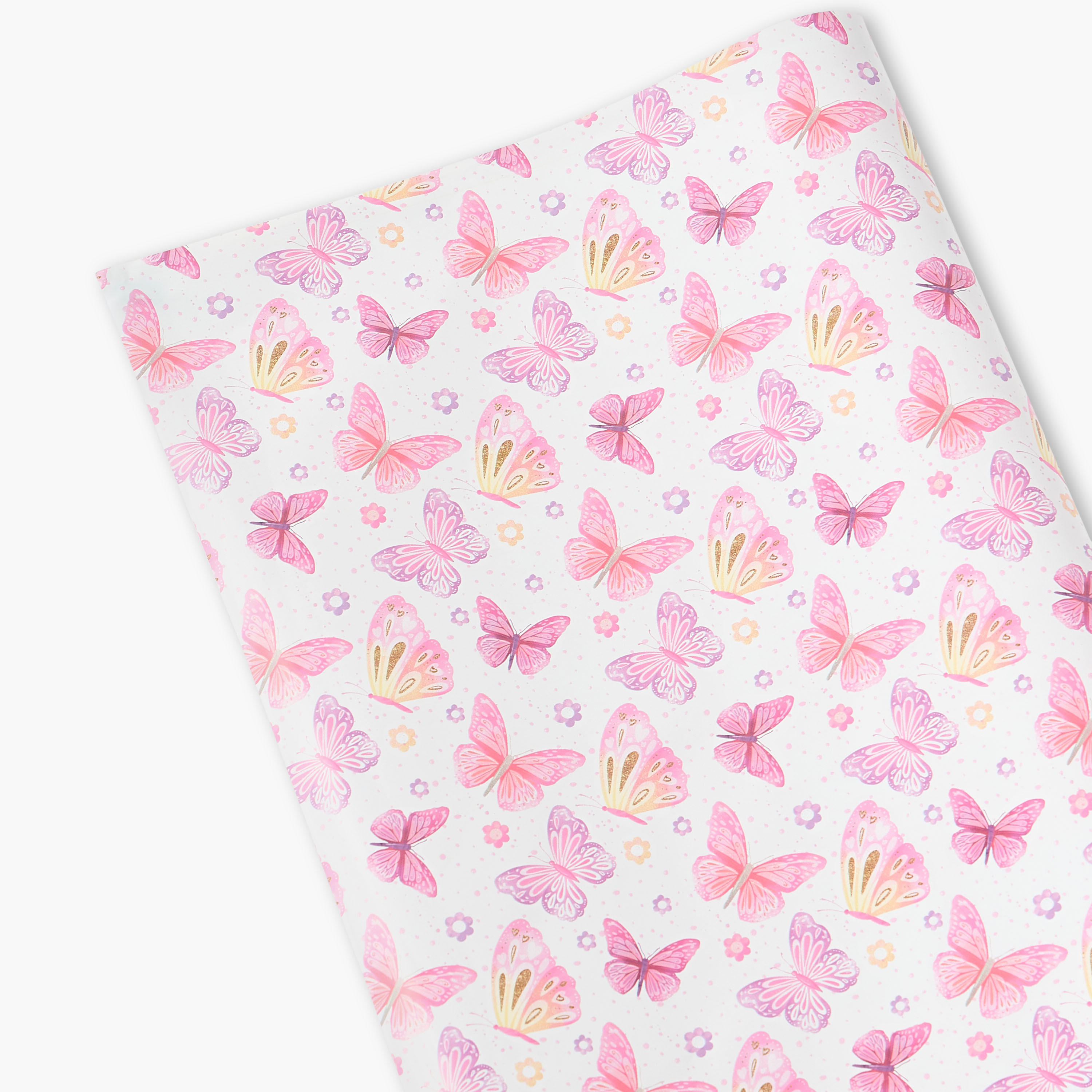 GLOO Butterfly Print Paper Gift Wrap - 70x300 cms-household-decor-decorativeobjectsandsculptures-image-3