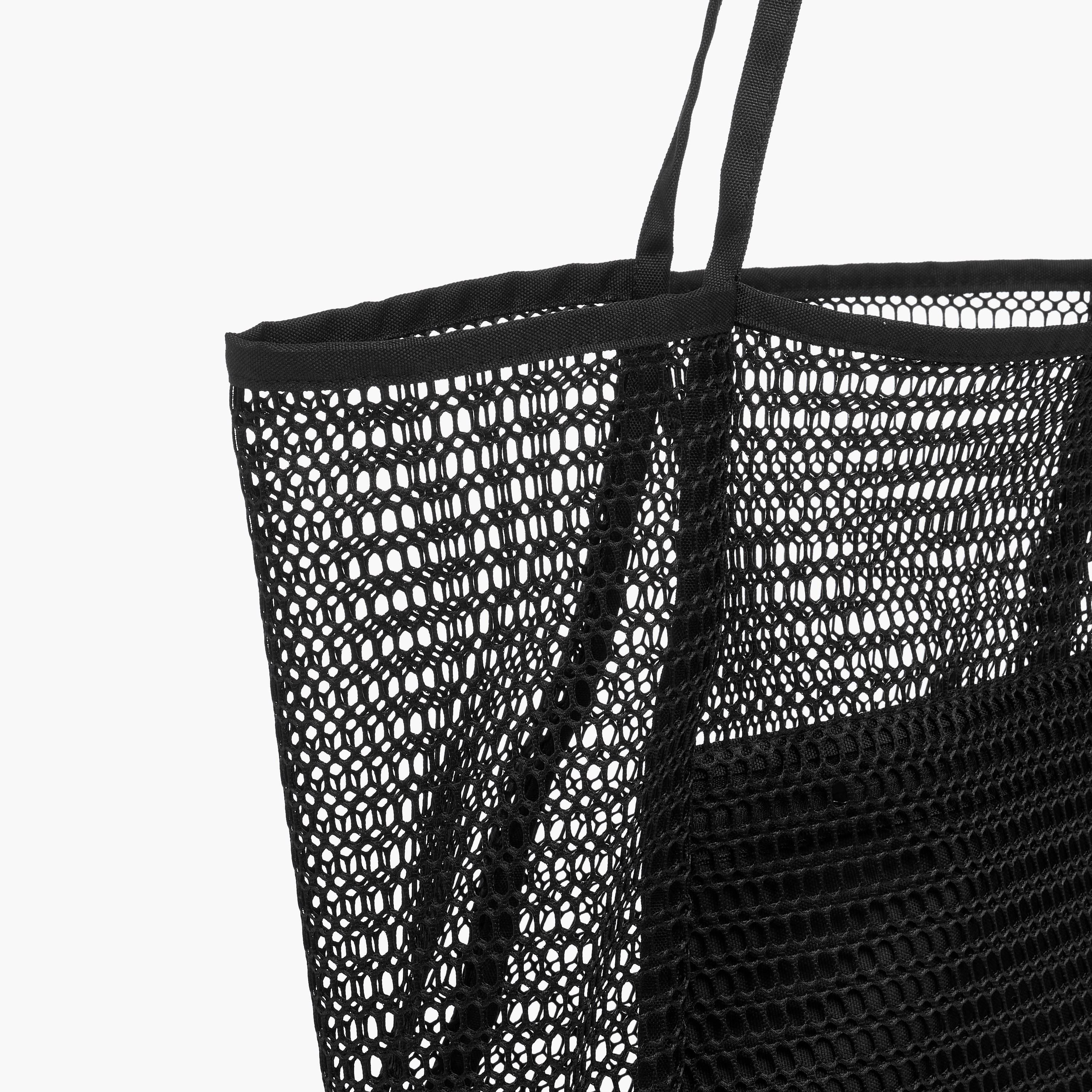 Mesh Tote Bag with Inner Pocket and Double Handle-women-bagsandwallets-handbags-image-5